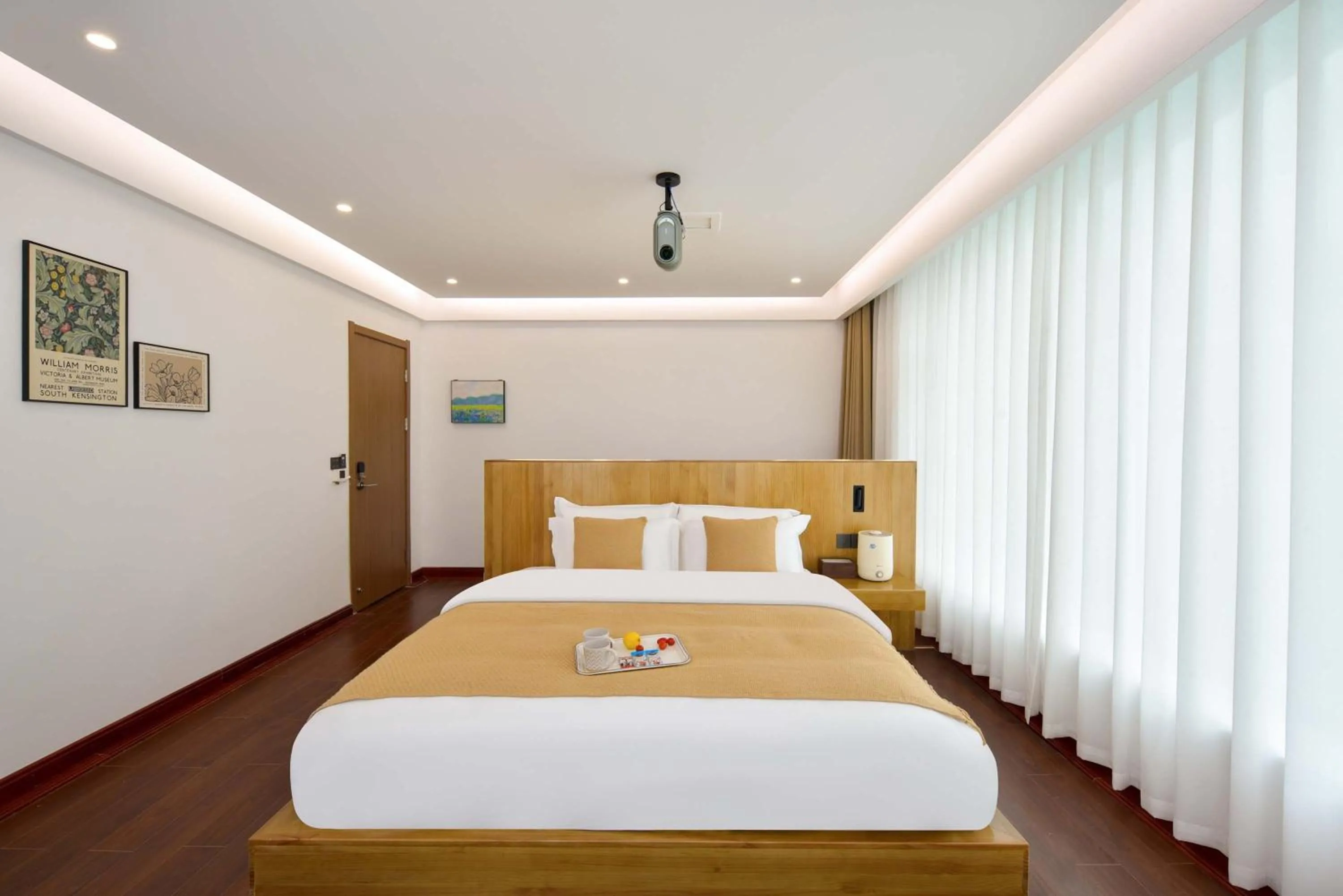 Bed in Da Le Zhi Ye Homestay