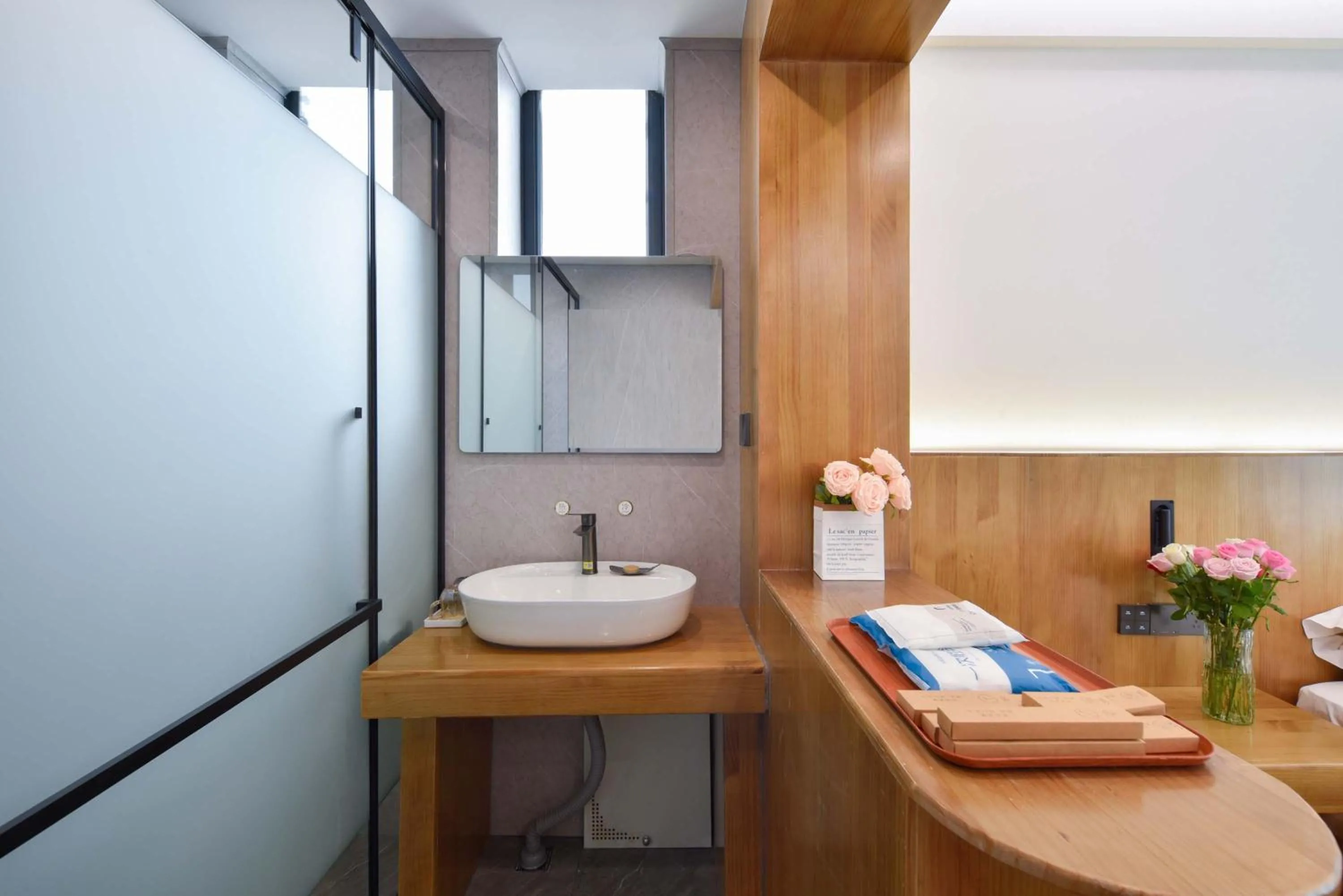 Bathroom in Da Le Zhi Ye Homestay