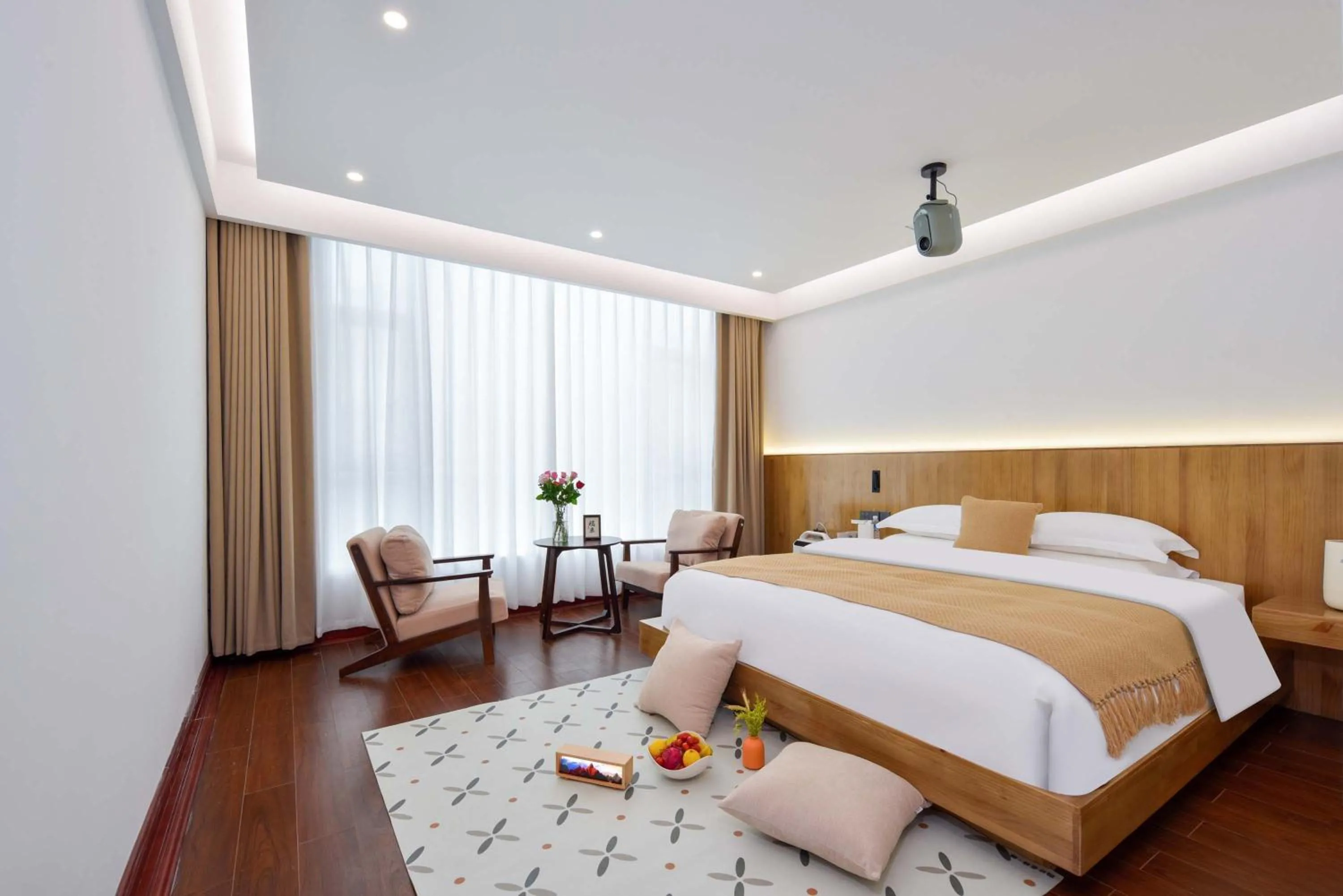 Photo of the whole room, Bed in Da Le Zhi Ye Homestay