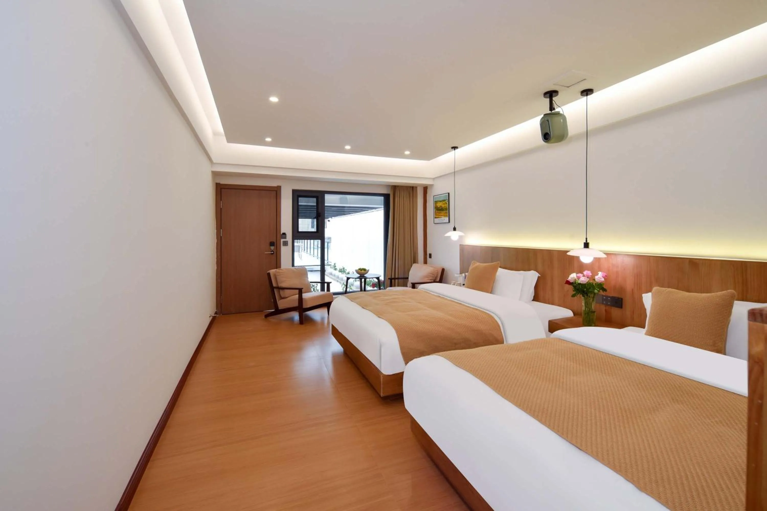 Bed in Da Le Zhi Ye Homestay