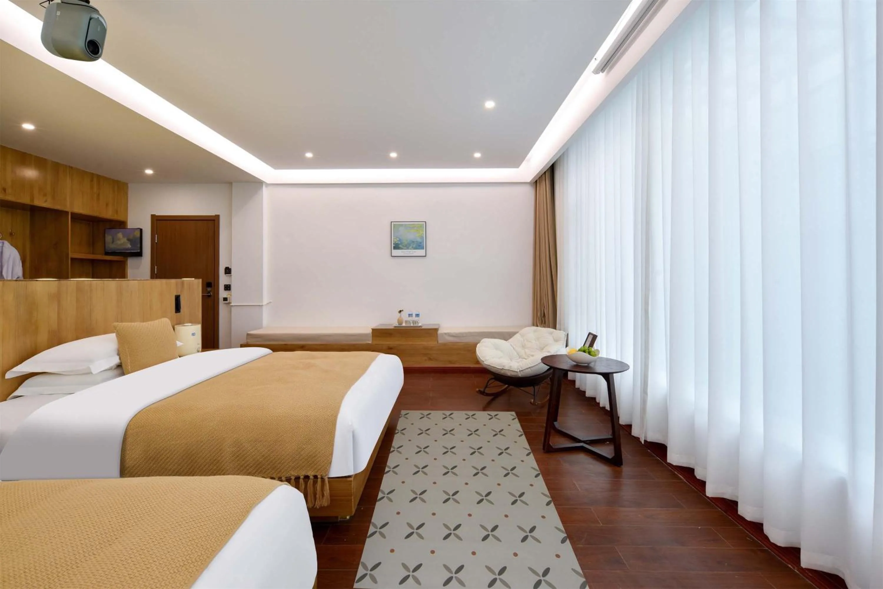 Bed in Da Le Zhi Ye Homestay