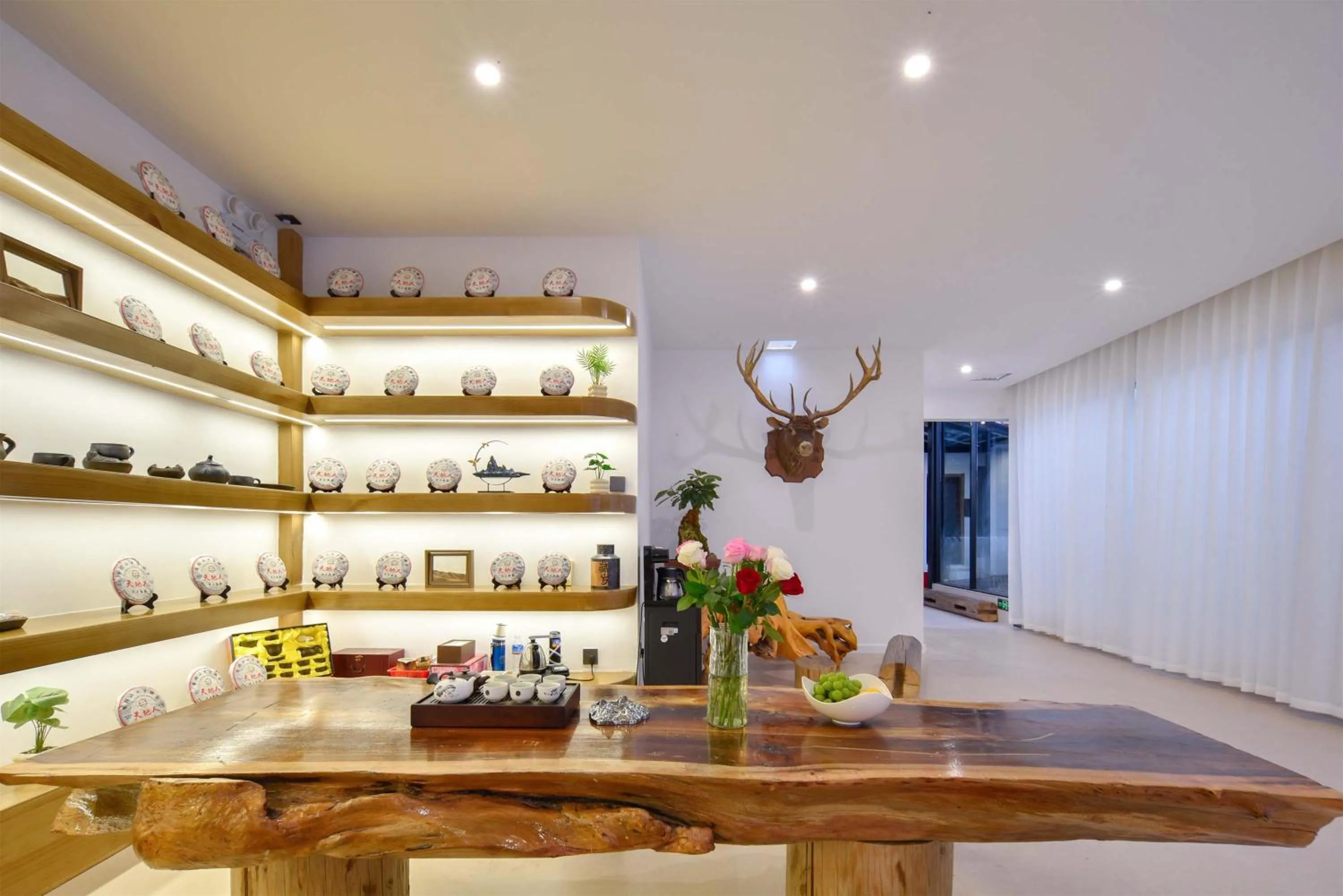 Library in Da Le Zhi Ye Homestay
