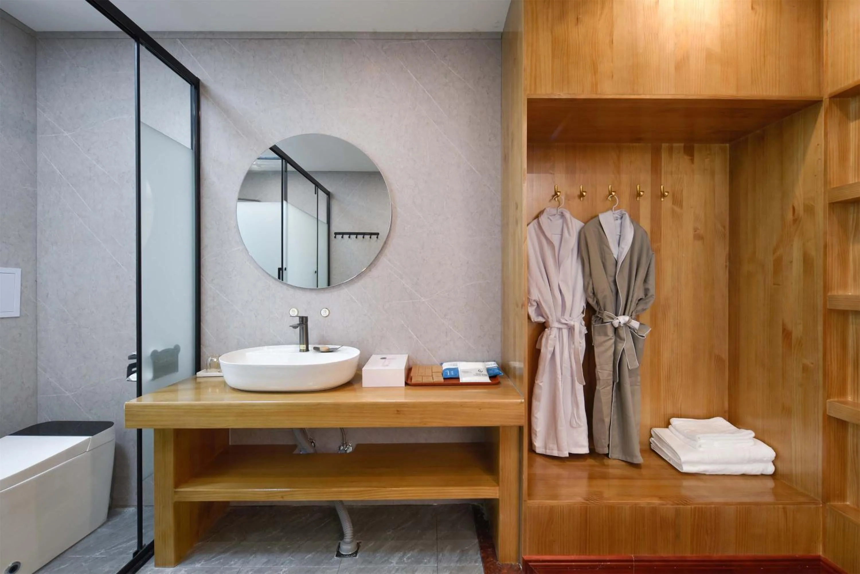 Bathroom in Da Le Zhi Ye Homestay