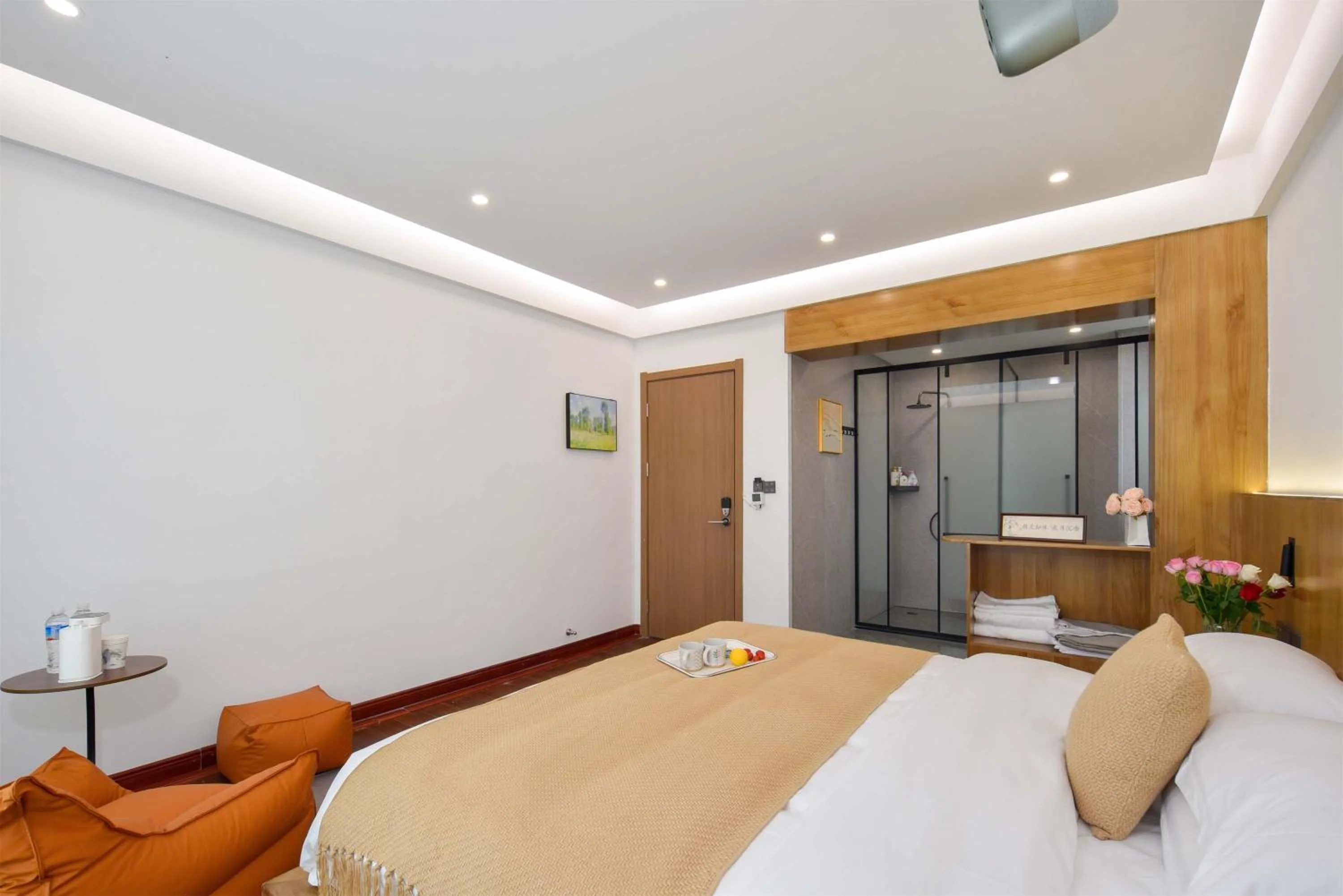 Bed in Da Le Zhi Ye Homestay