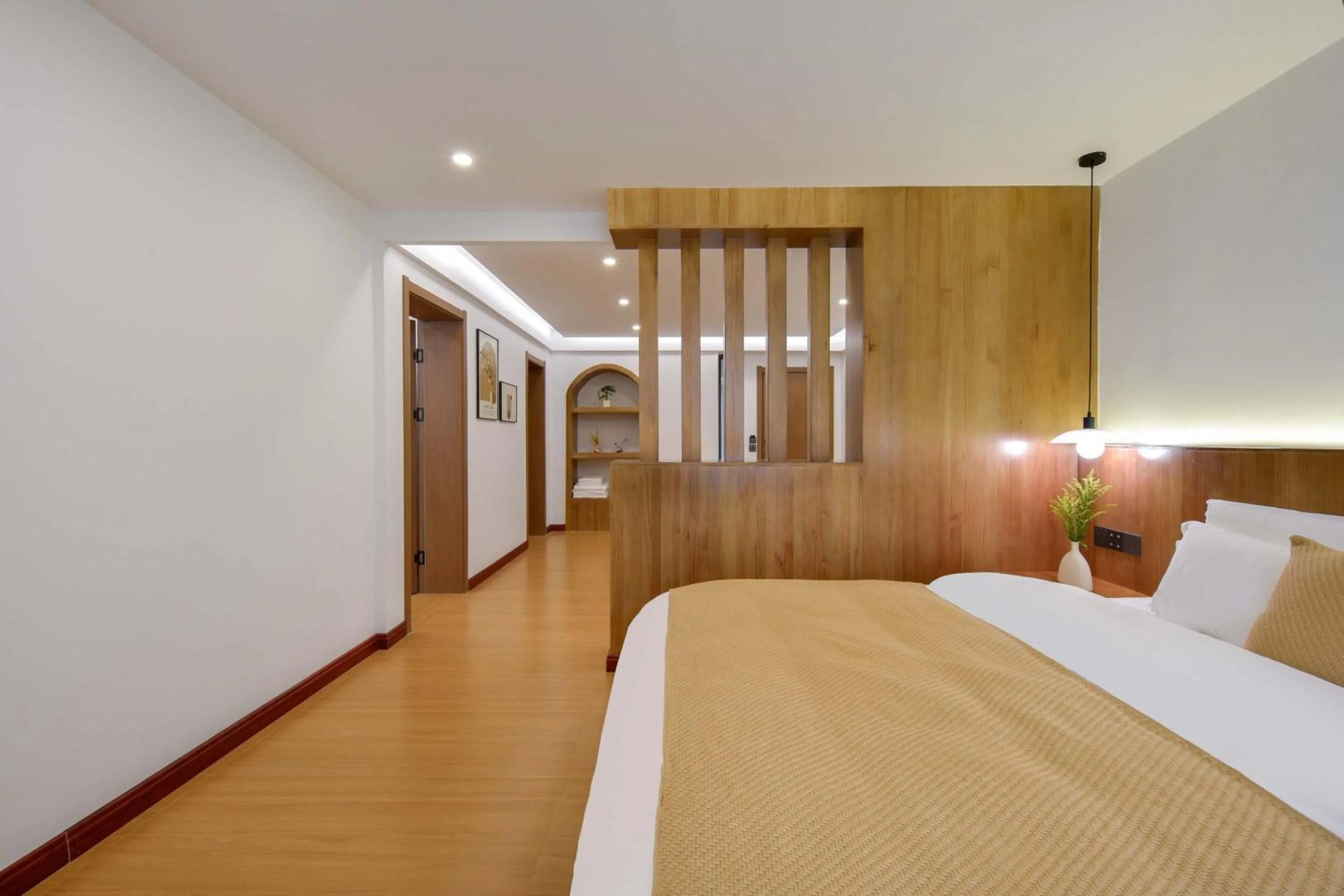 Bed in Da Le Zhi Ye Homestay