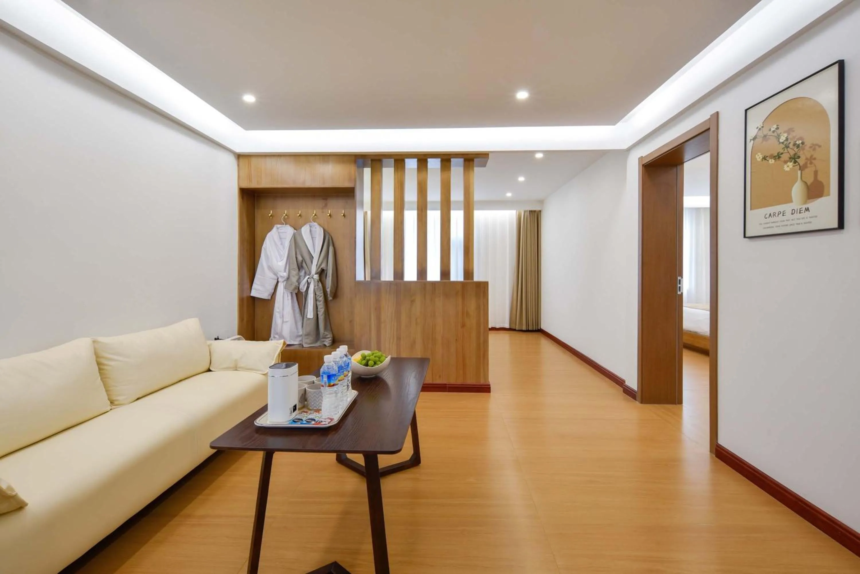 Bed in Da Le Zhi Ye Homestay