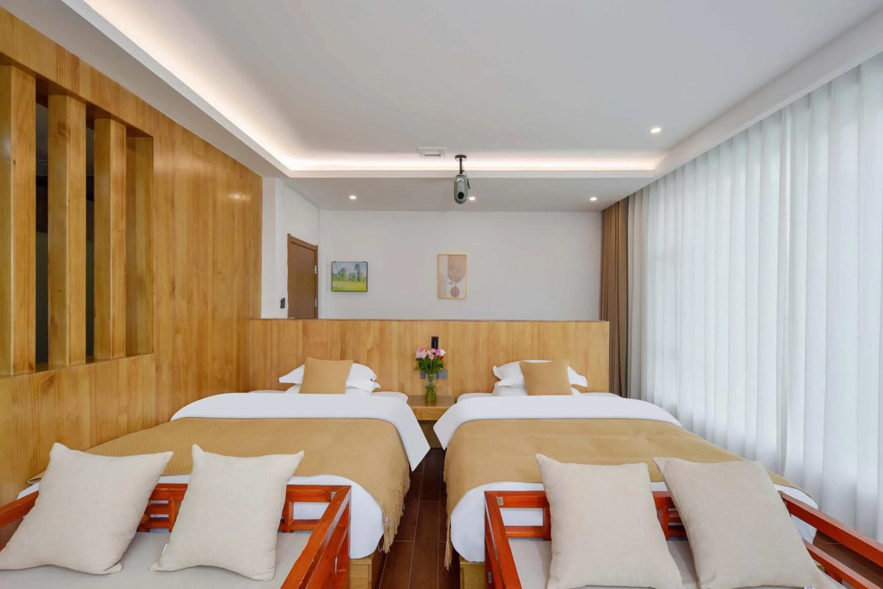 Bed in Da Le Zhi Ye Homestay