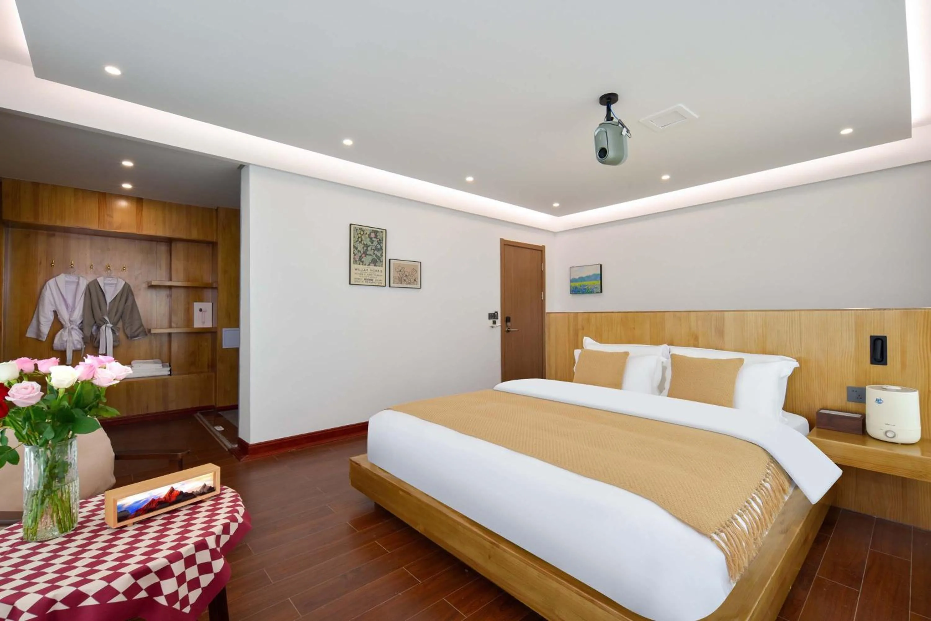 Bed in Da Le Zhi Ye Homestay