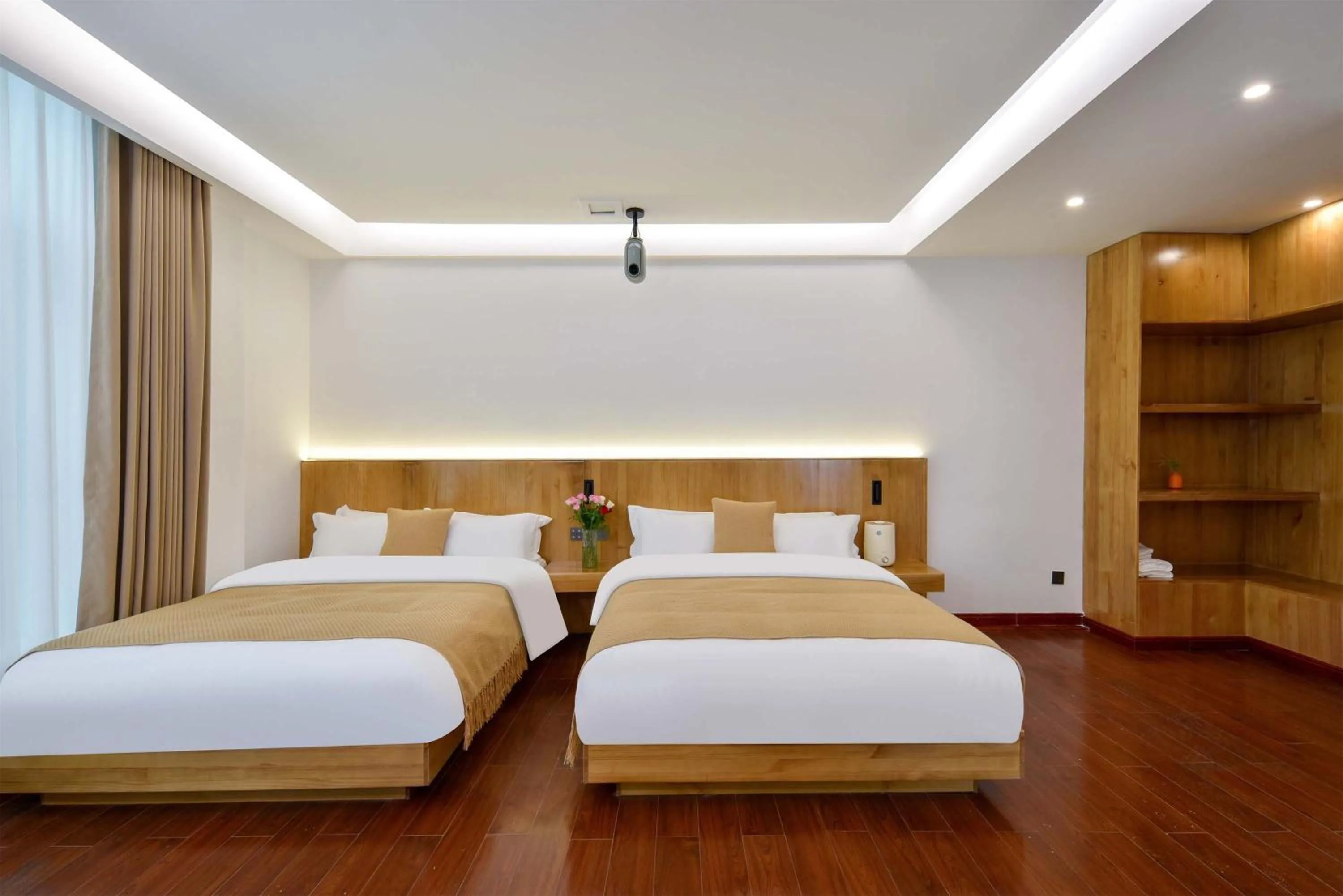 Bed in Da Le Zhi Ye Homestay