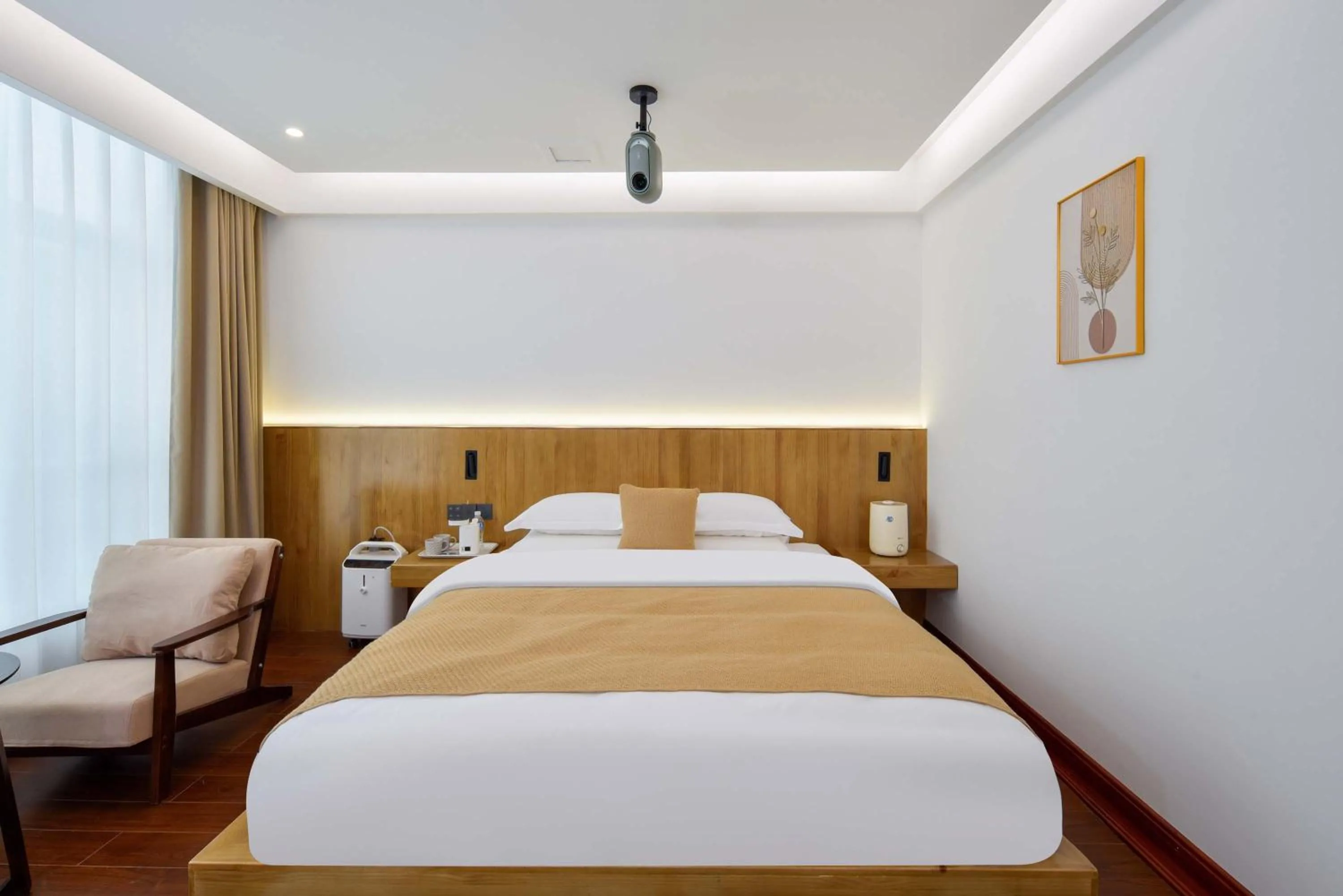 Bed in Da Le Zhi Ye Homestay