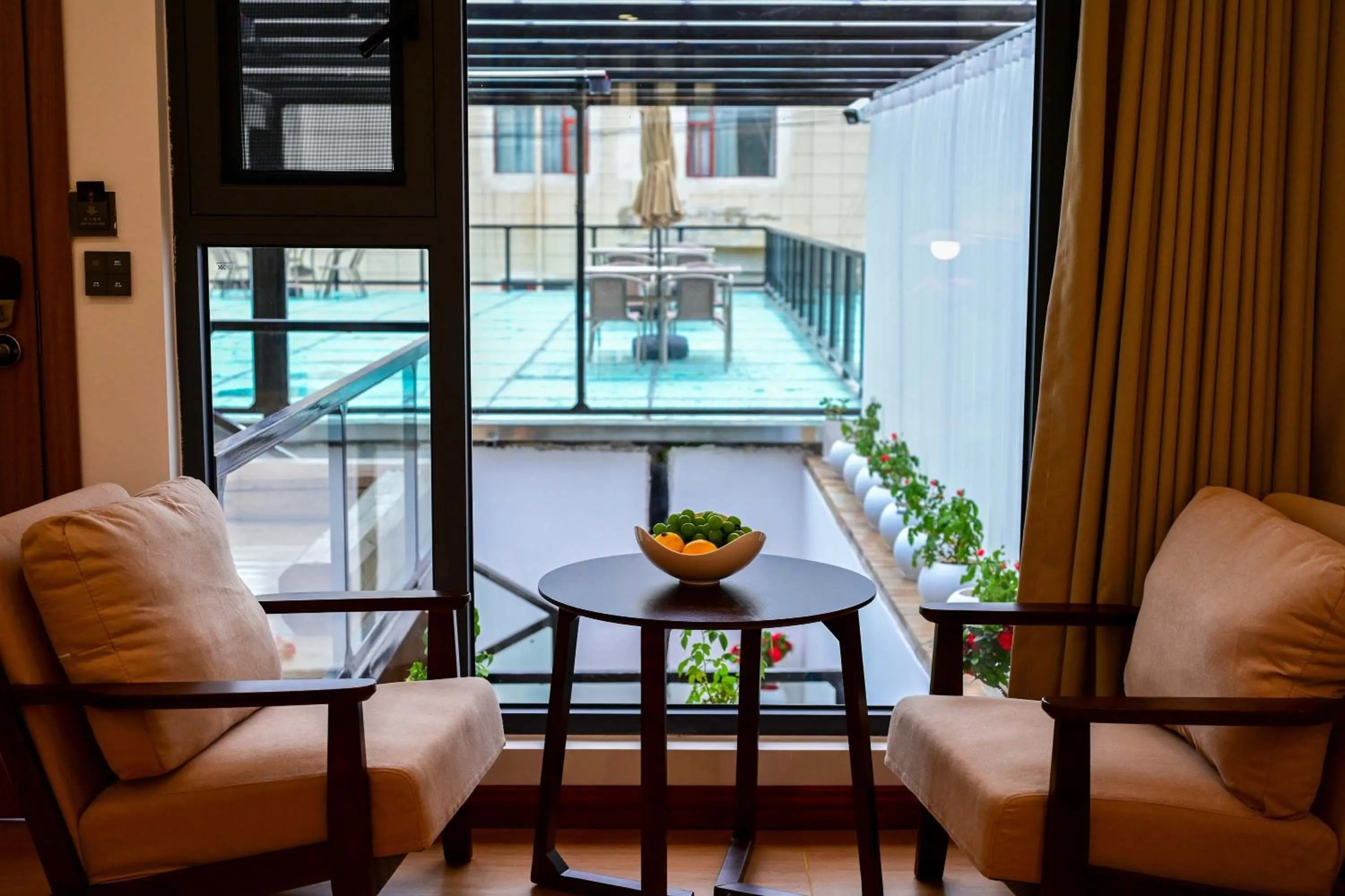 Seating area in Da Le Zhi Ye Homestay
