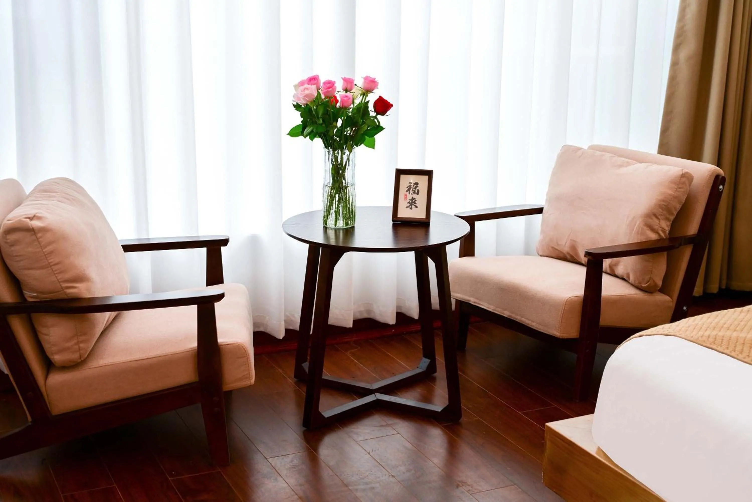 Seating area in Da Le Zhi Ye Homestay