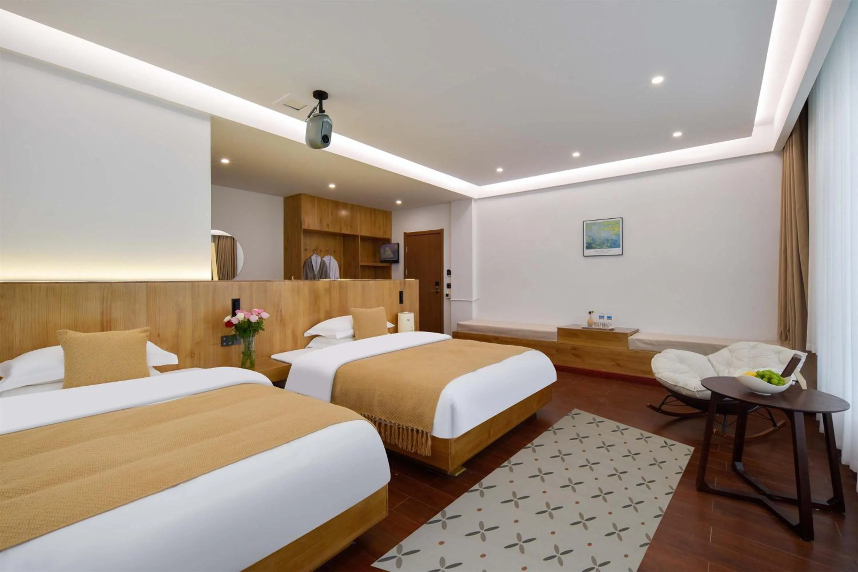 Photo of the whole room, Bed in Da Le Zhi Ye Homestay