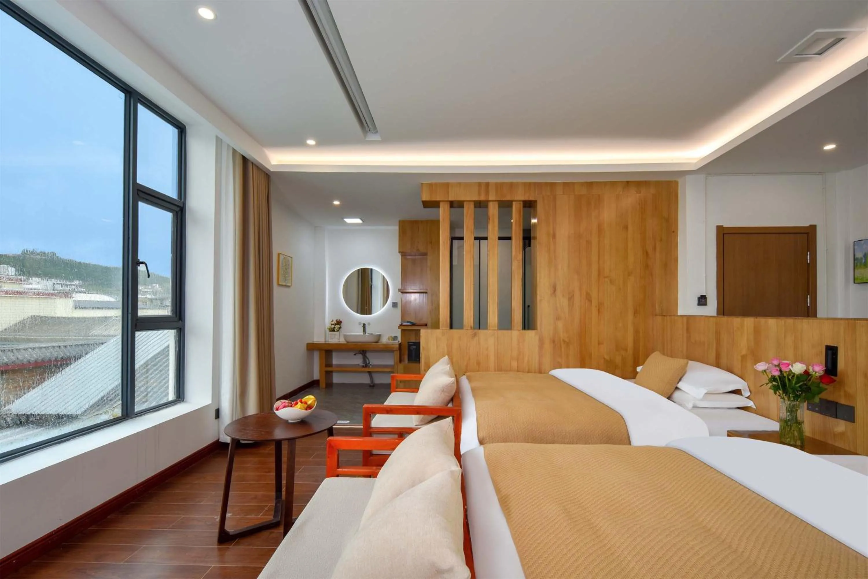 Bed in Da Le Zhi Ye Homestay