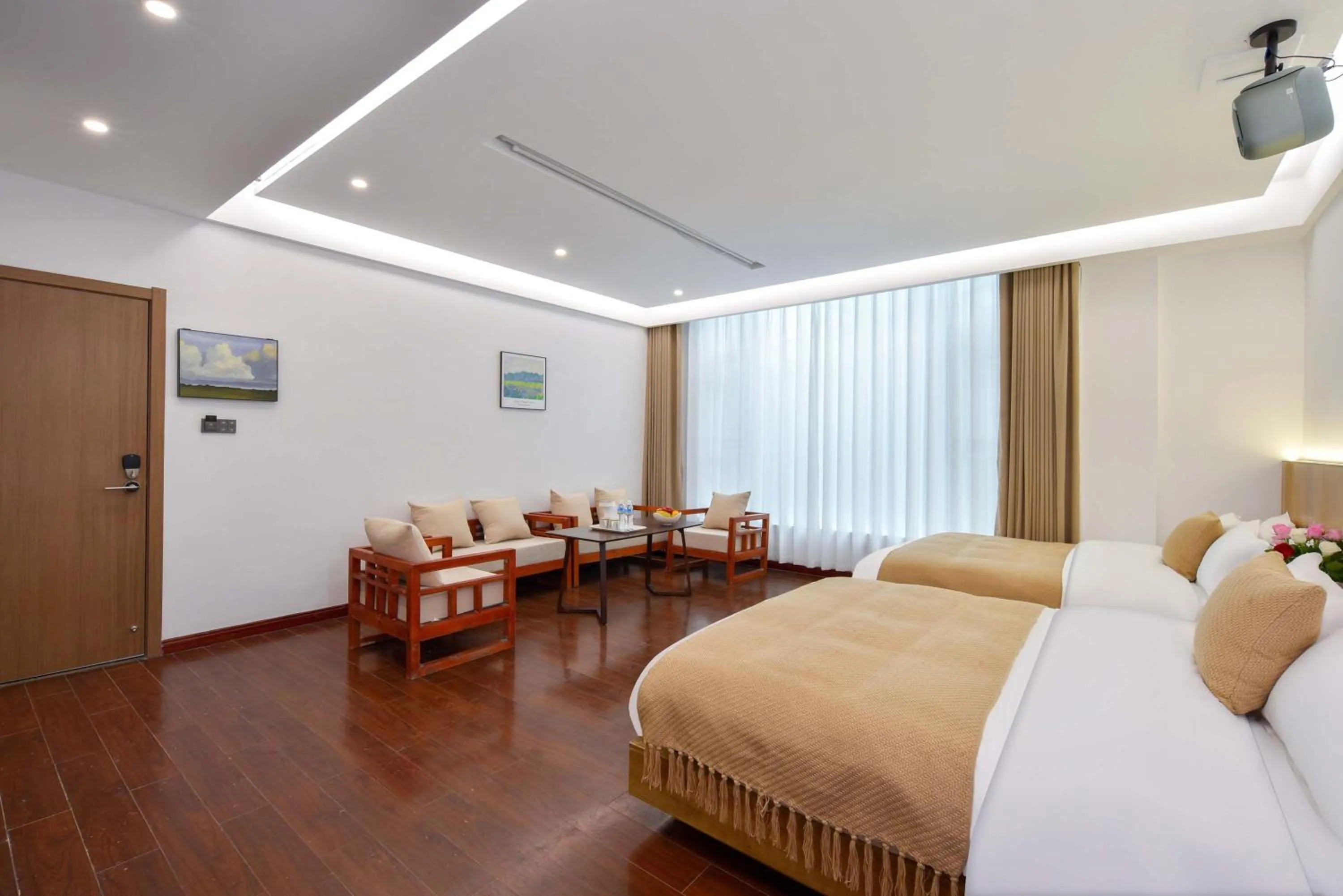 Bed in Da Le Zhi Ye Homestay