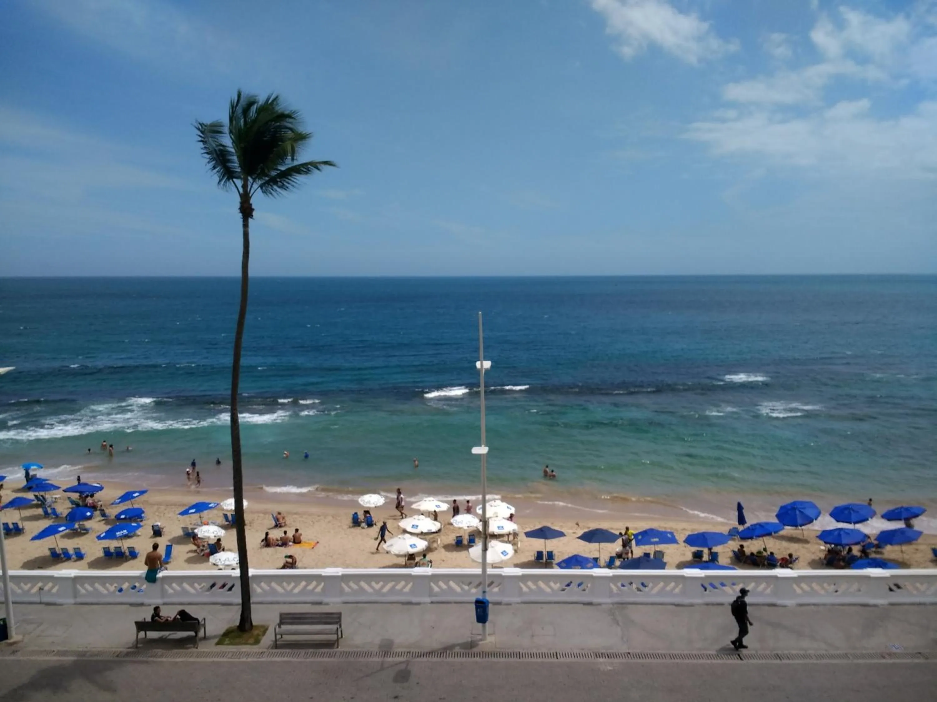 Beach in Flat na Praia do Farol da Barra