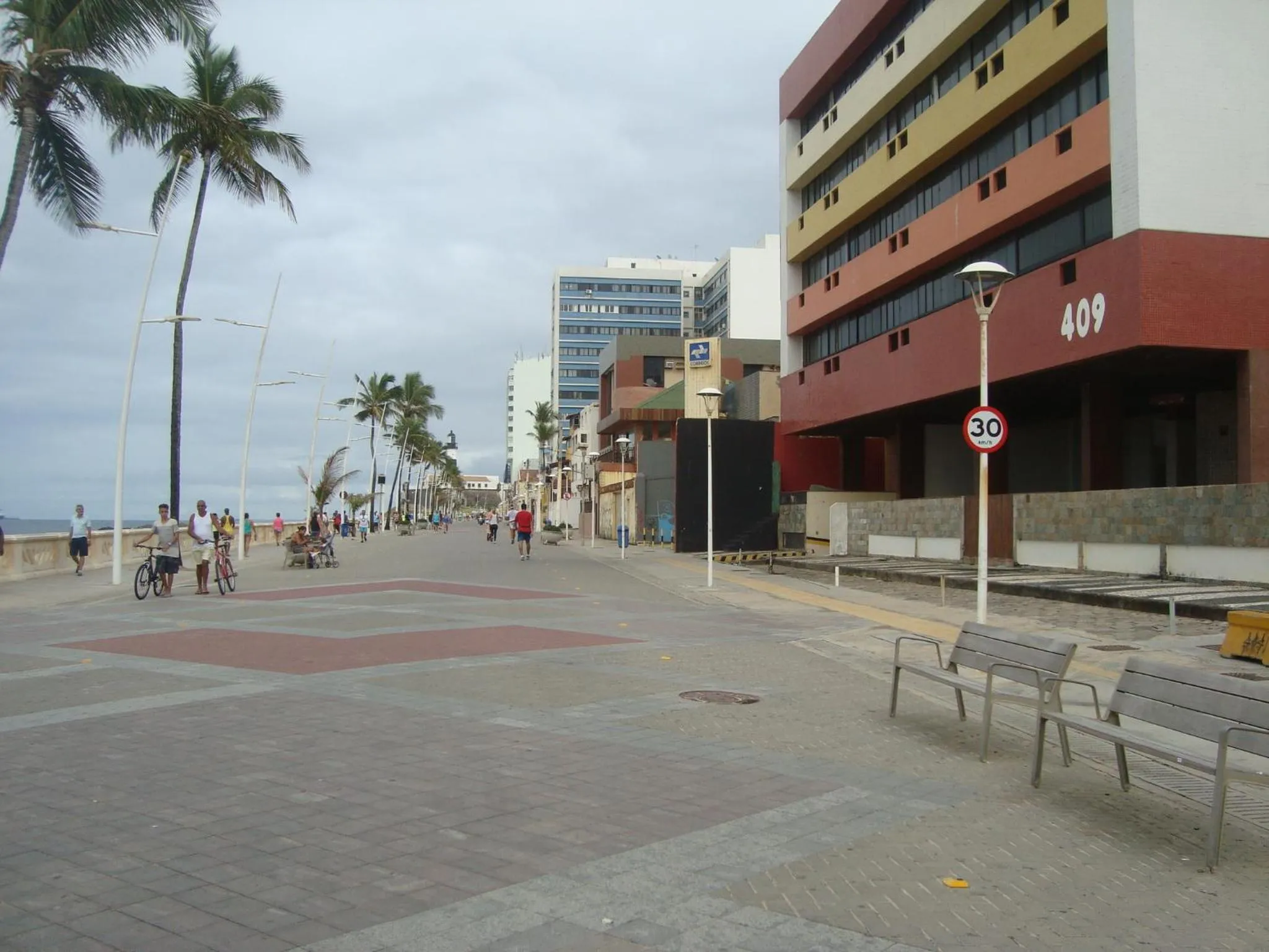 Facade/entrance in Flat na Praia do Farol da Barra