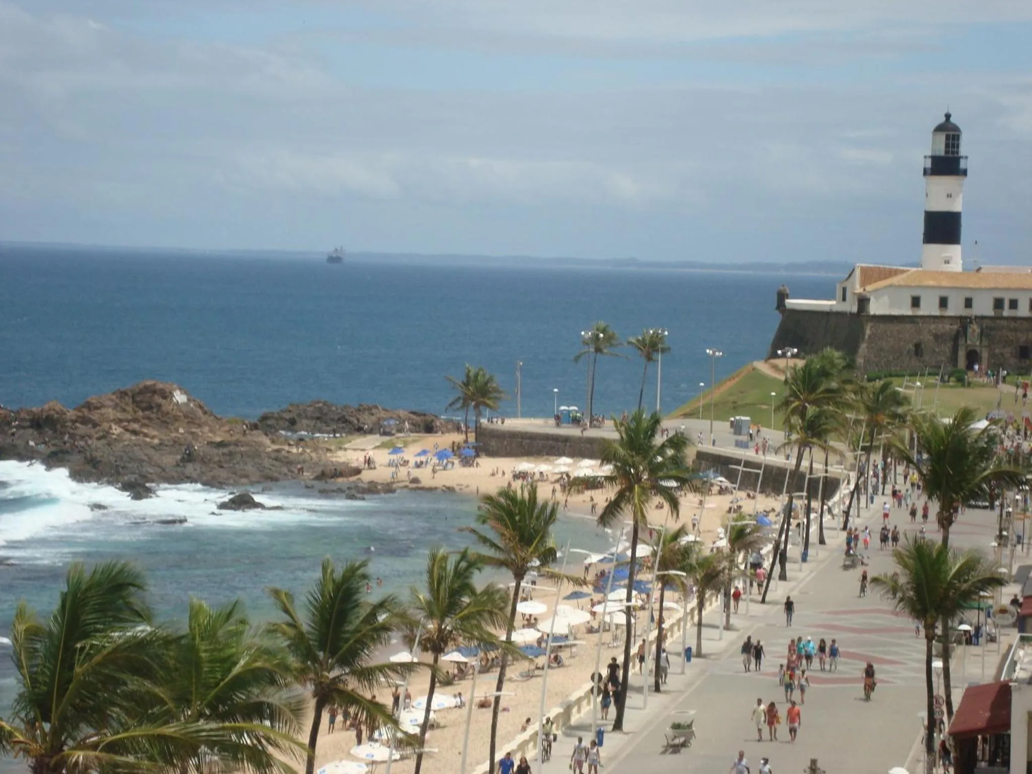 Balcony/Terrace in Flat na Praia do Farol da Barra