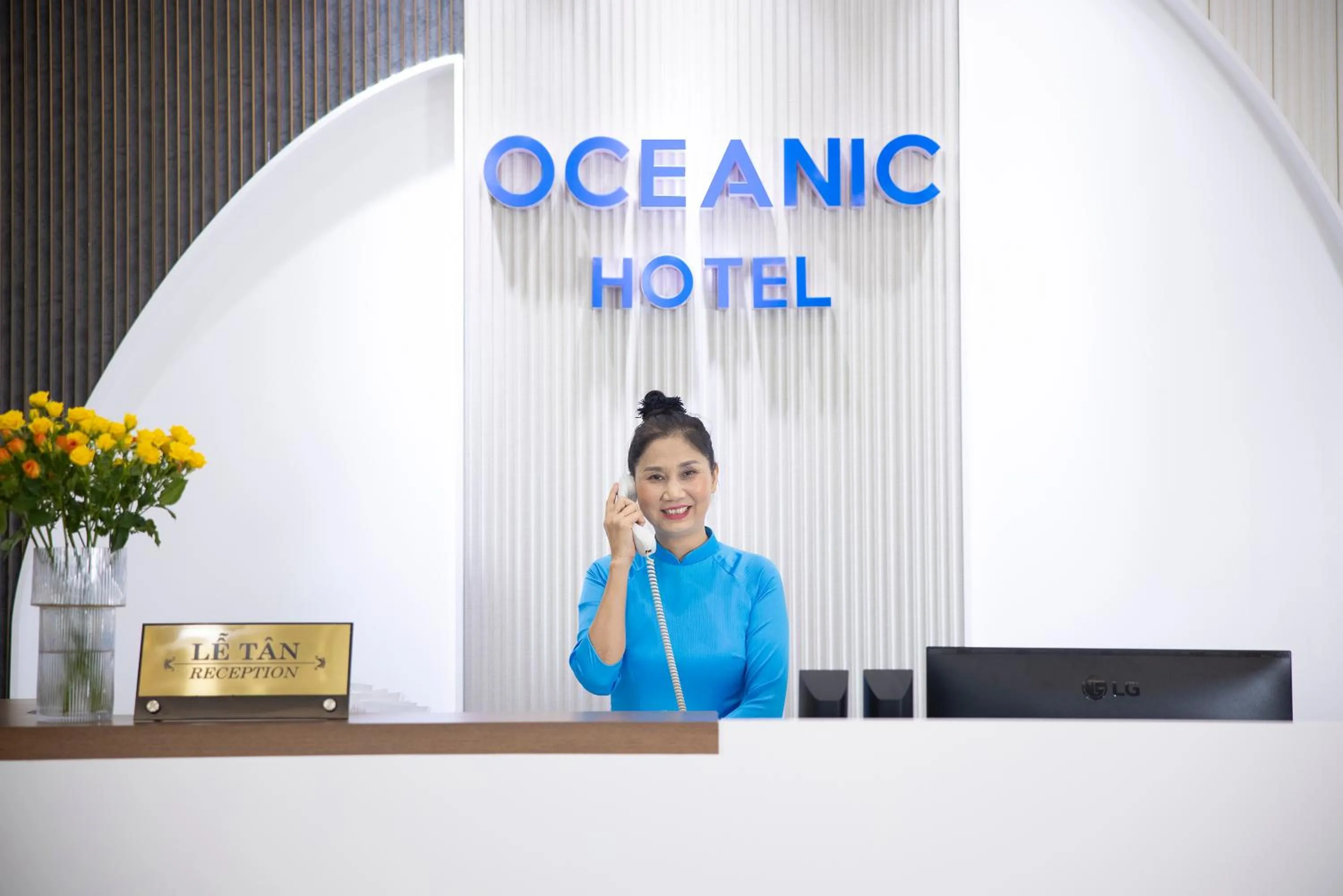 Lobby or reception in Oceanic Hotel Vung Tau