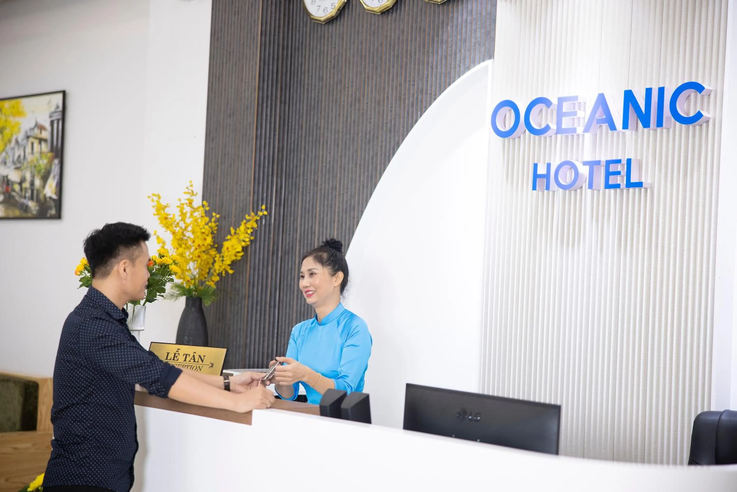 Lobby or reception in Oceanic Hotel Vung Tau