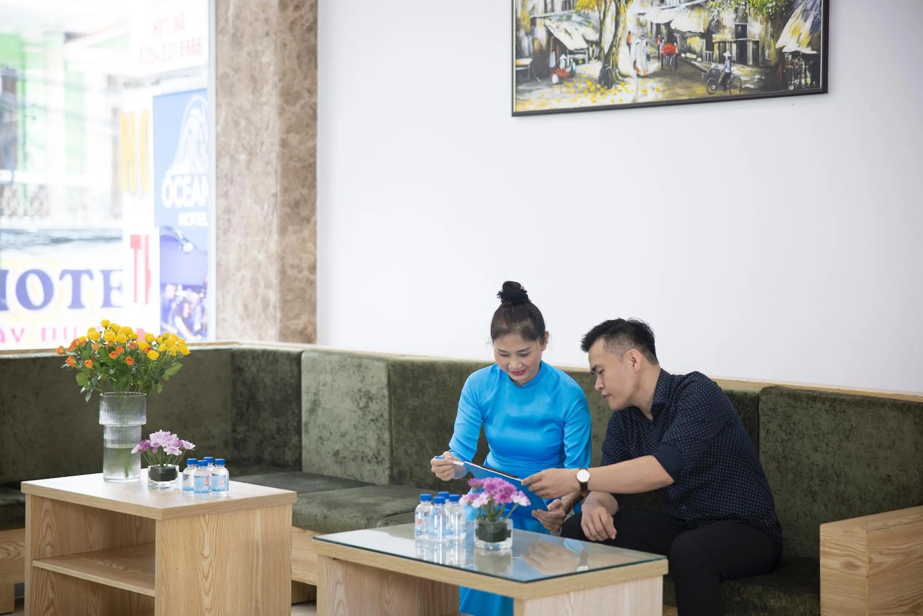 Lobby or reception in Oceanic Hotel Vung Tau