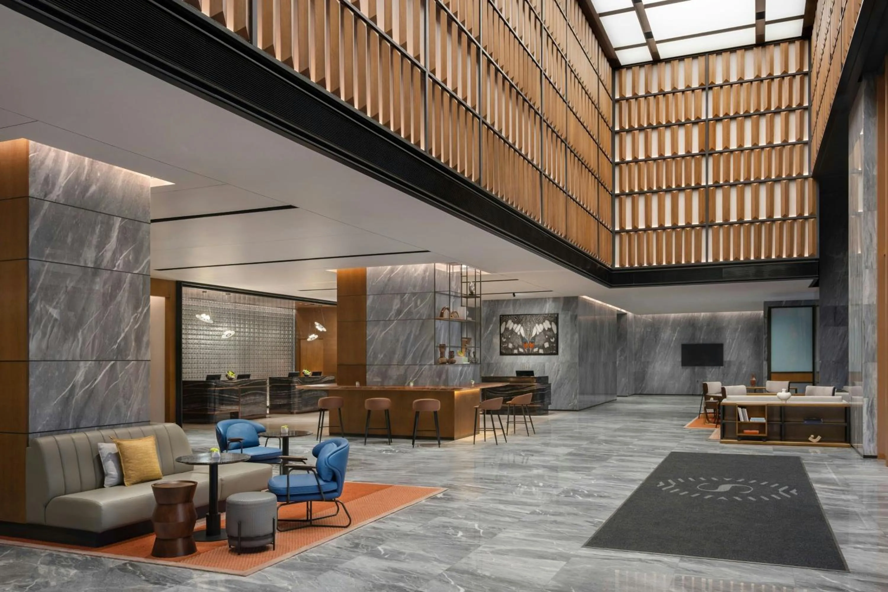 Lobby or reception in Sheraton Kota Kinabalu