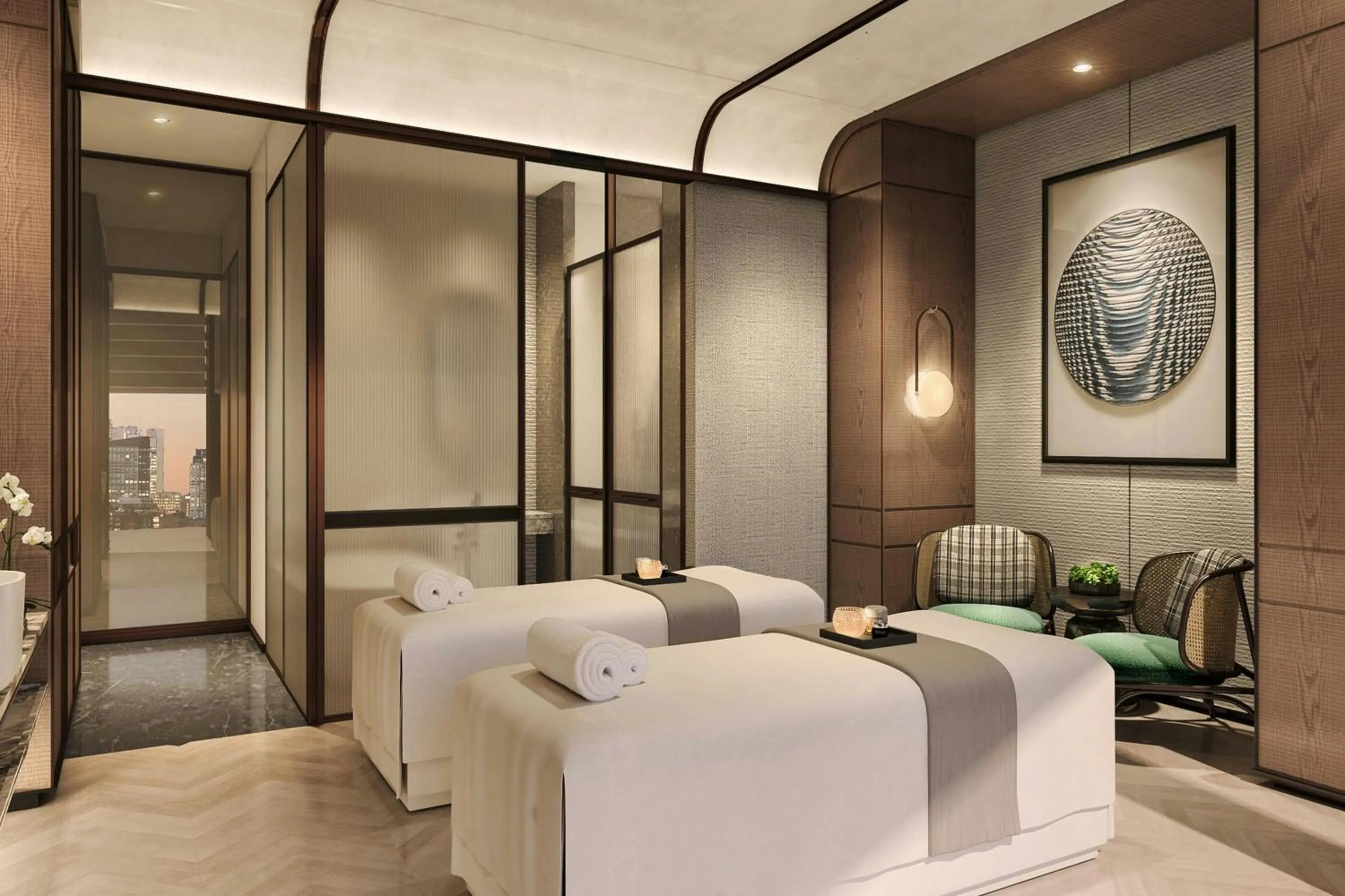Spa and wellness centre/facilities, Bed in Sheraton Kota Kinabalu