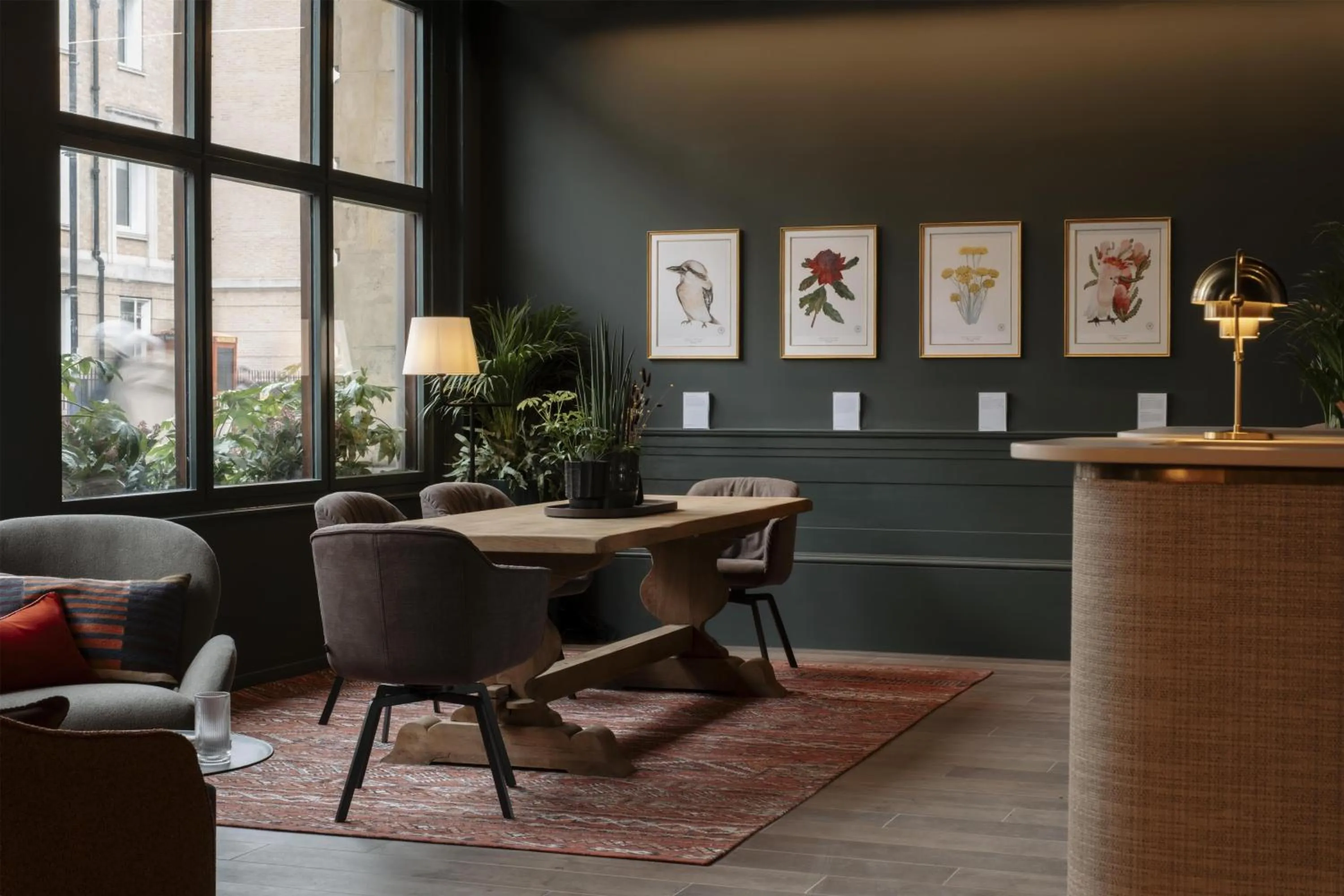 Lobby or reception in The Hobson Cambridge by Adina