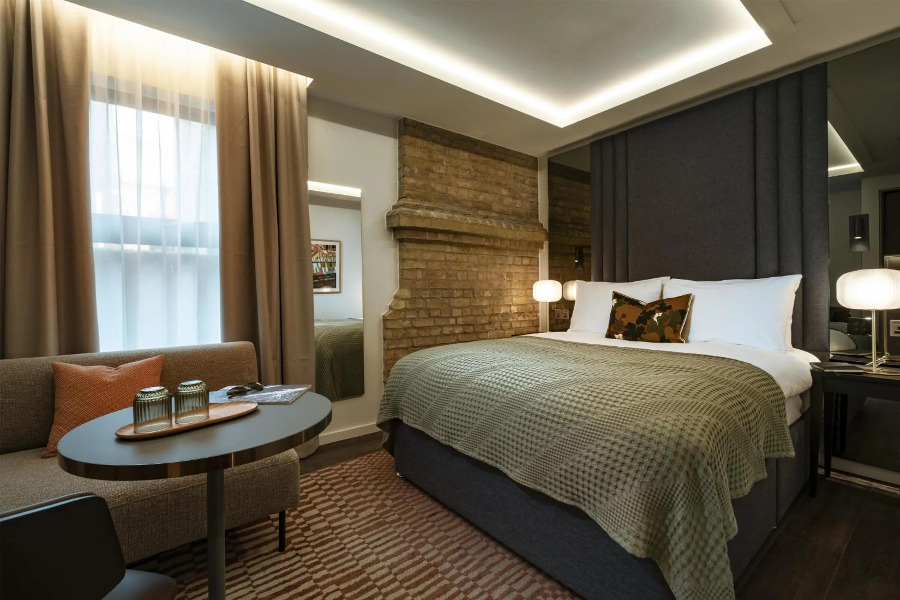 Photo of the whole room, Bed in The Hobson Cambridge by Adina