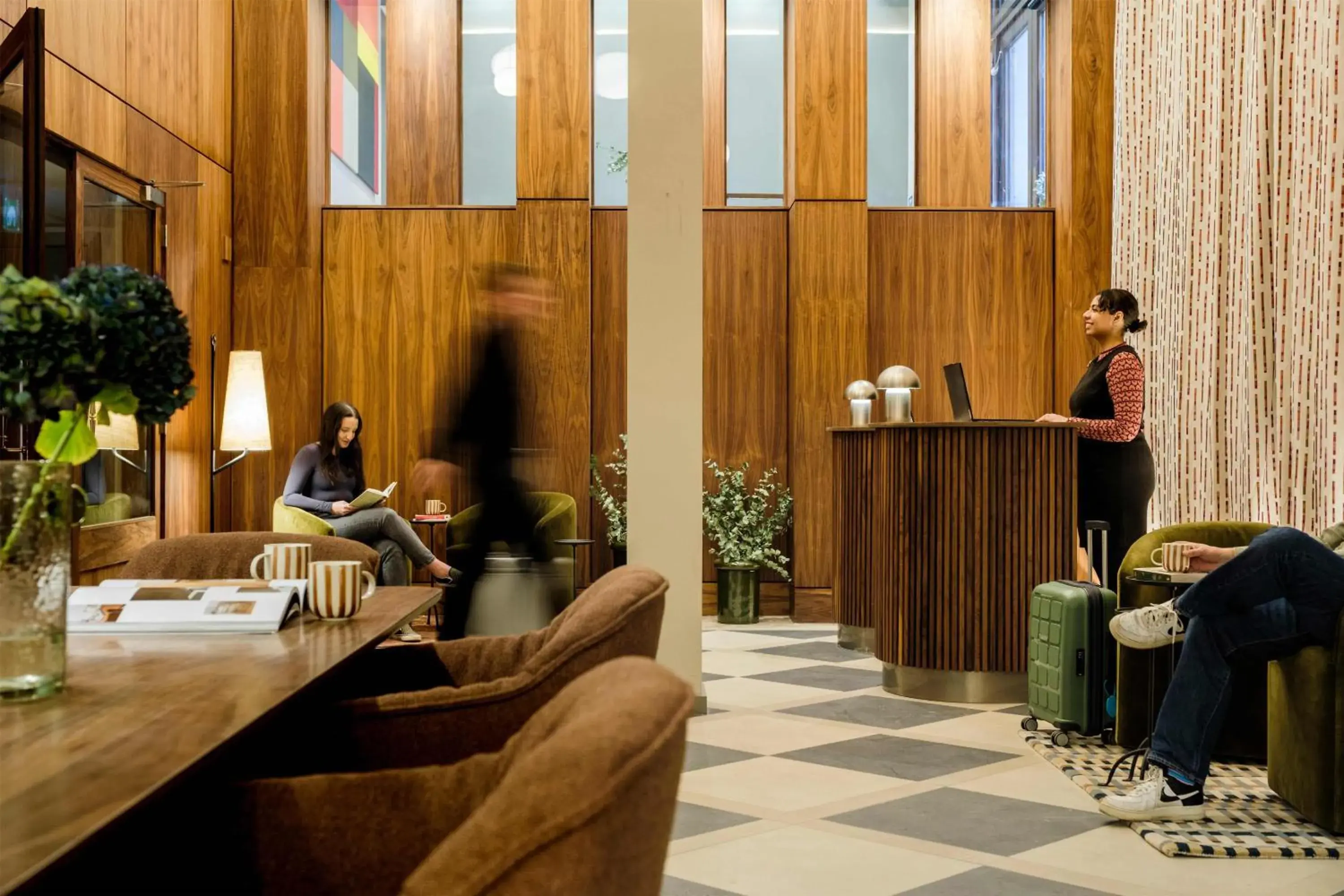 Lobby or reception in The Wellington Glasgow by Adina Lobby or reception in The Wellington Glasgow by Adina