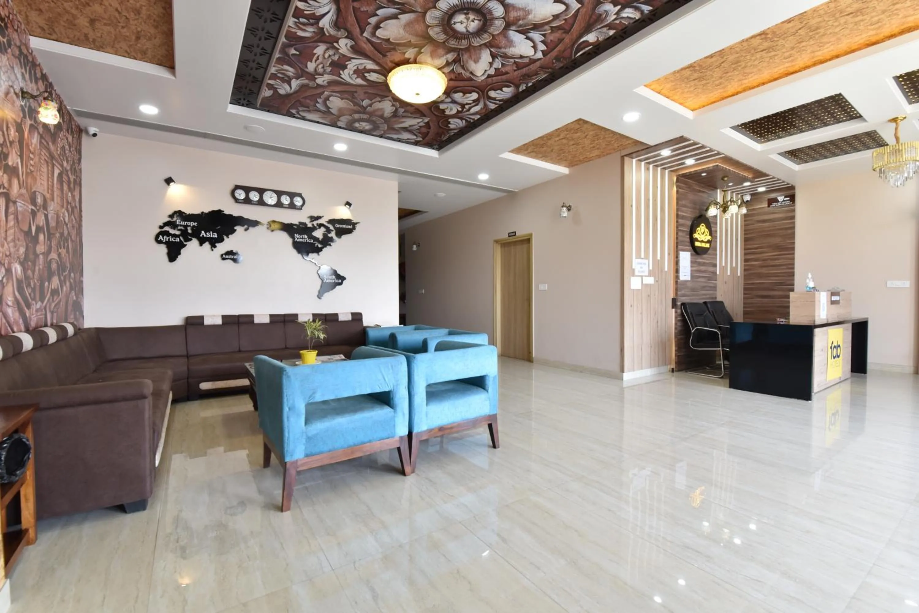 Lobby or reception in Indra Palace