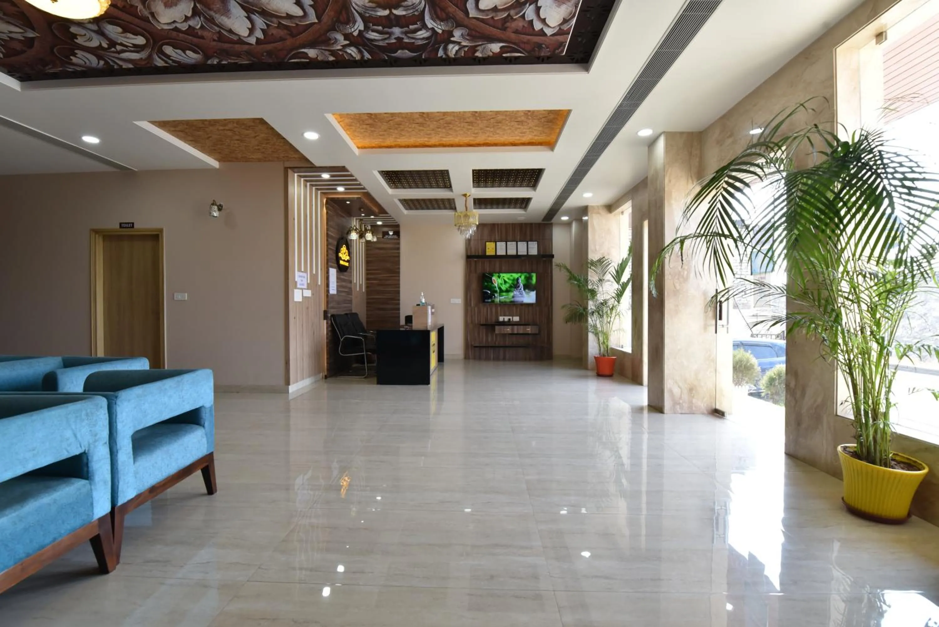 Lobby or reception in Indra Palace