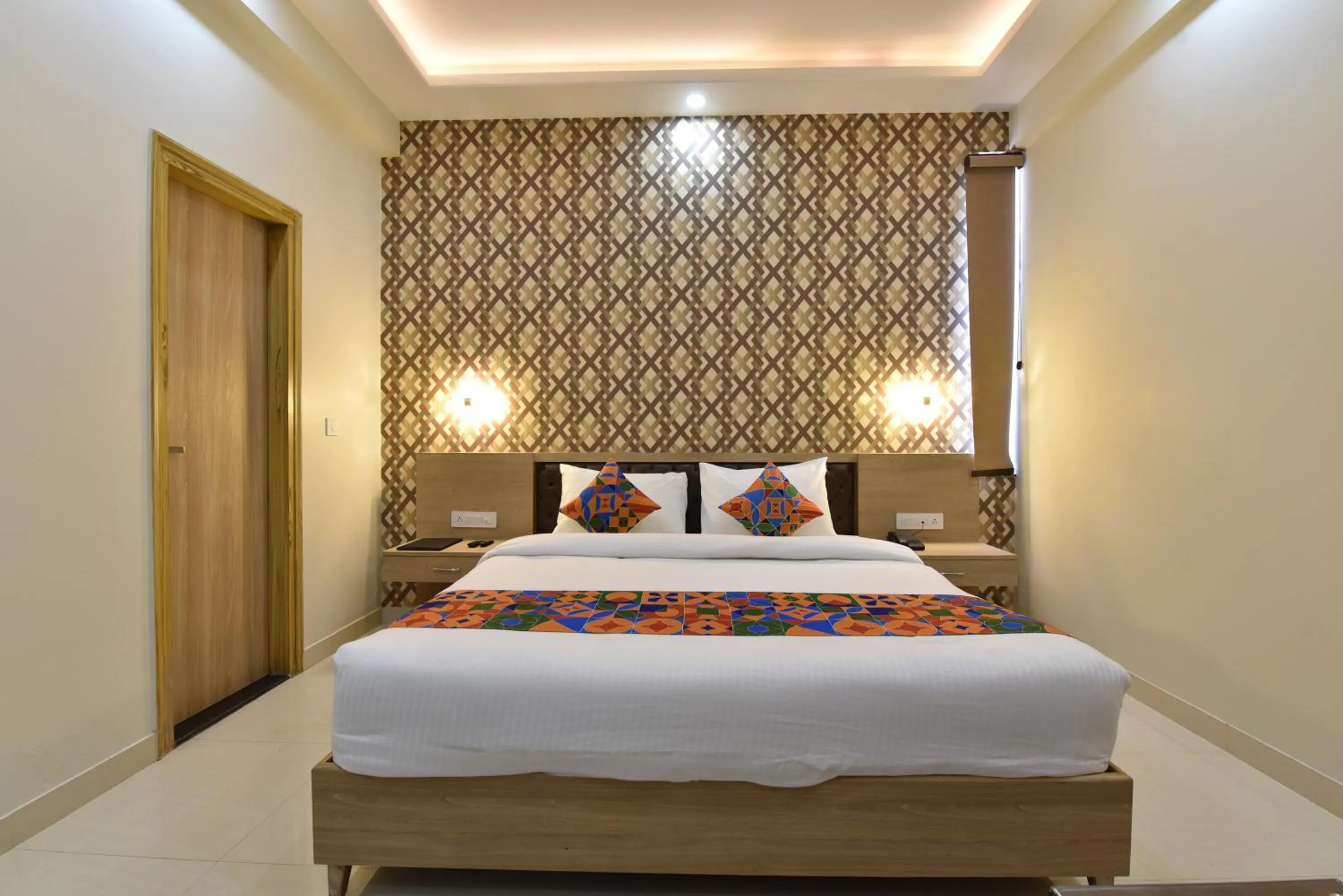 Bed in Indra Palace