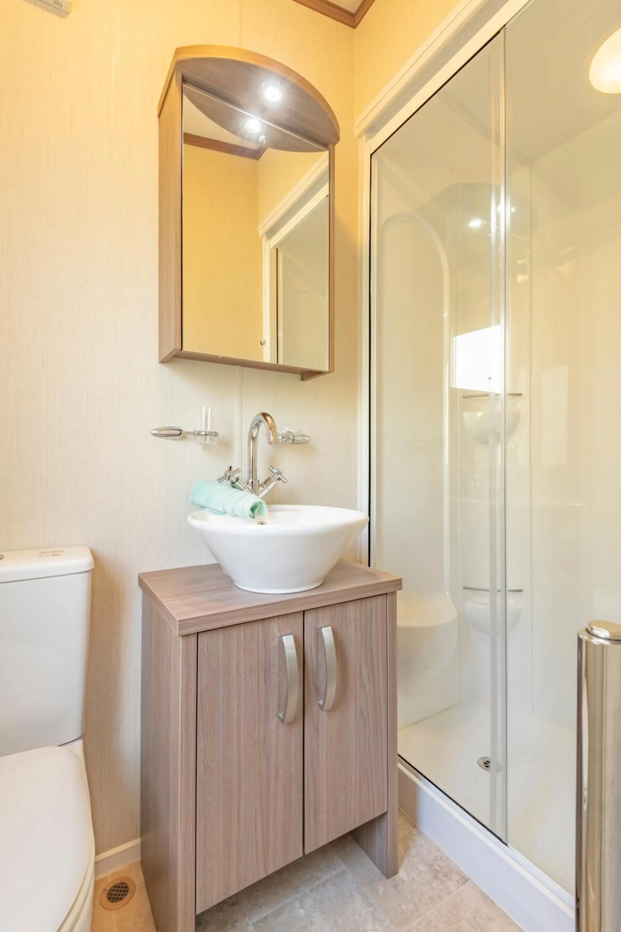 Bathroom in Tan Rallt Holiday Park & Spa