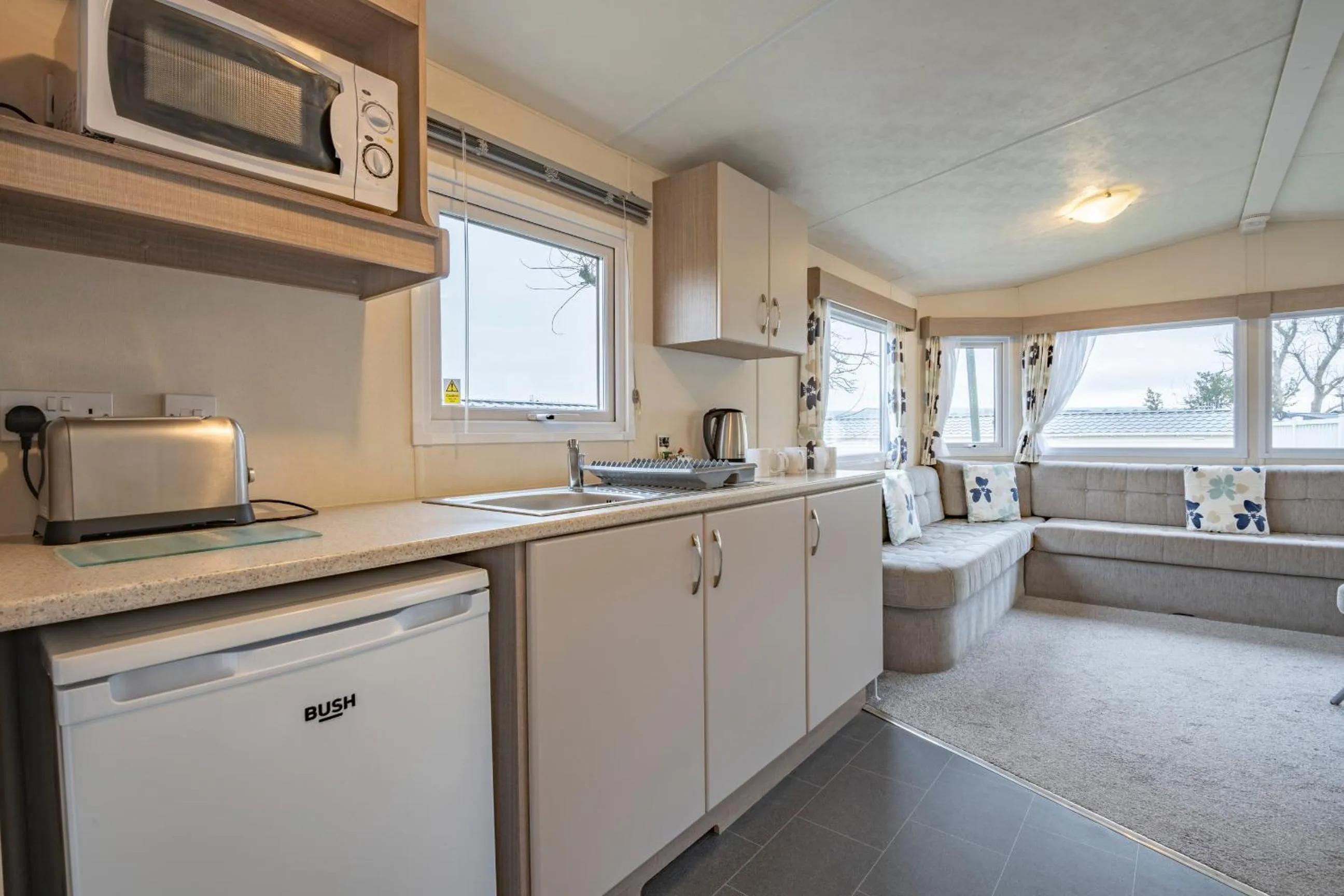 Living room in Tan Rallt Holiday Park & Spa