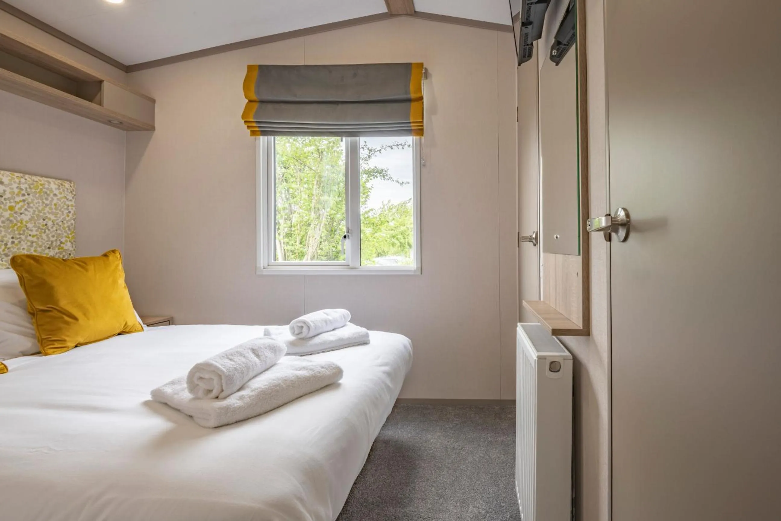 Bedroom, Bed in Tan Rallt Holiday Park & Spa