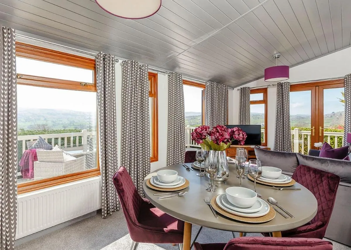 Living room in Tan Rallt Holiday Park & Spa