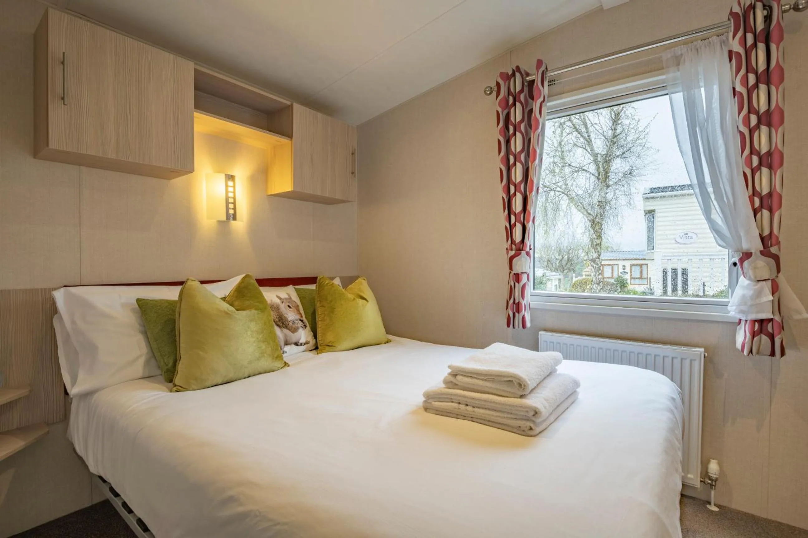 Bedroom, Bed in Tan Rallt Holiday Park & Spa