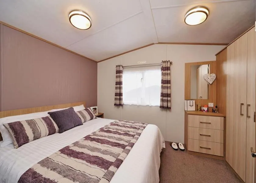 Bed in Tan Rallt Holiday Park & Spa