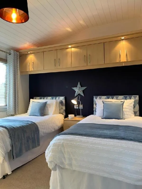 Bedroom, Bed in Tan Rallt Holiday Park & Spa