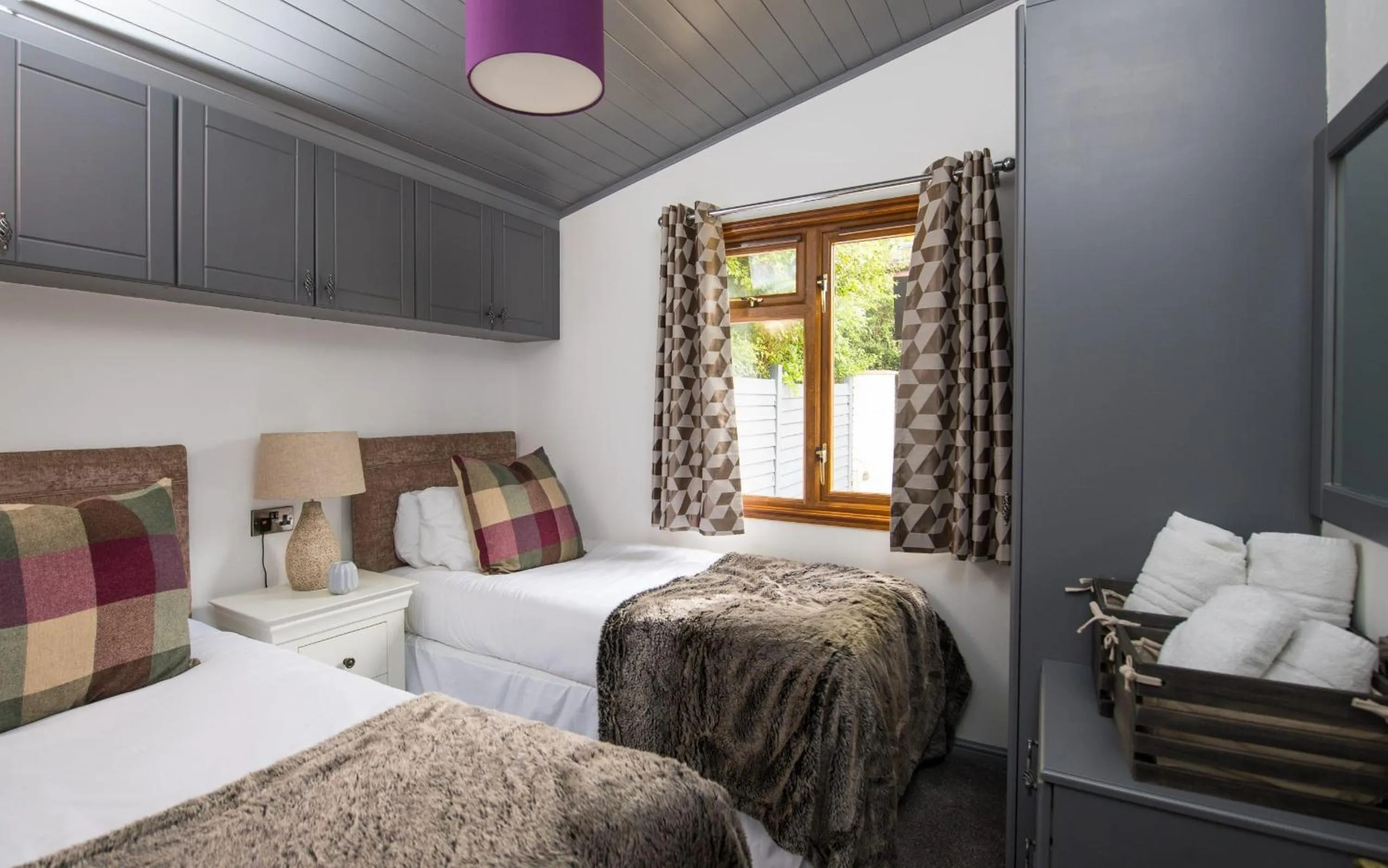 Bed in Tan Rallt Holiday Park & Spa