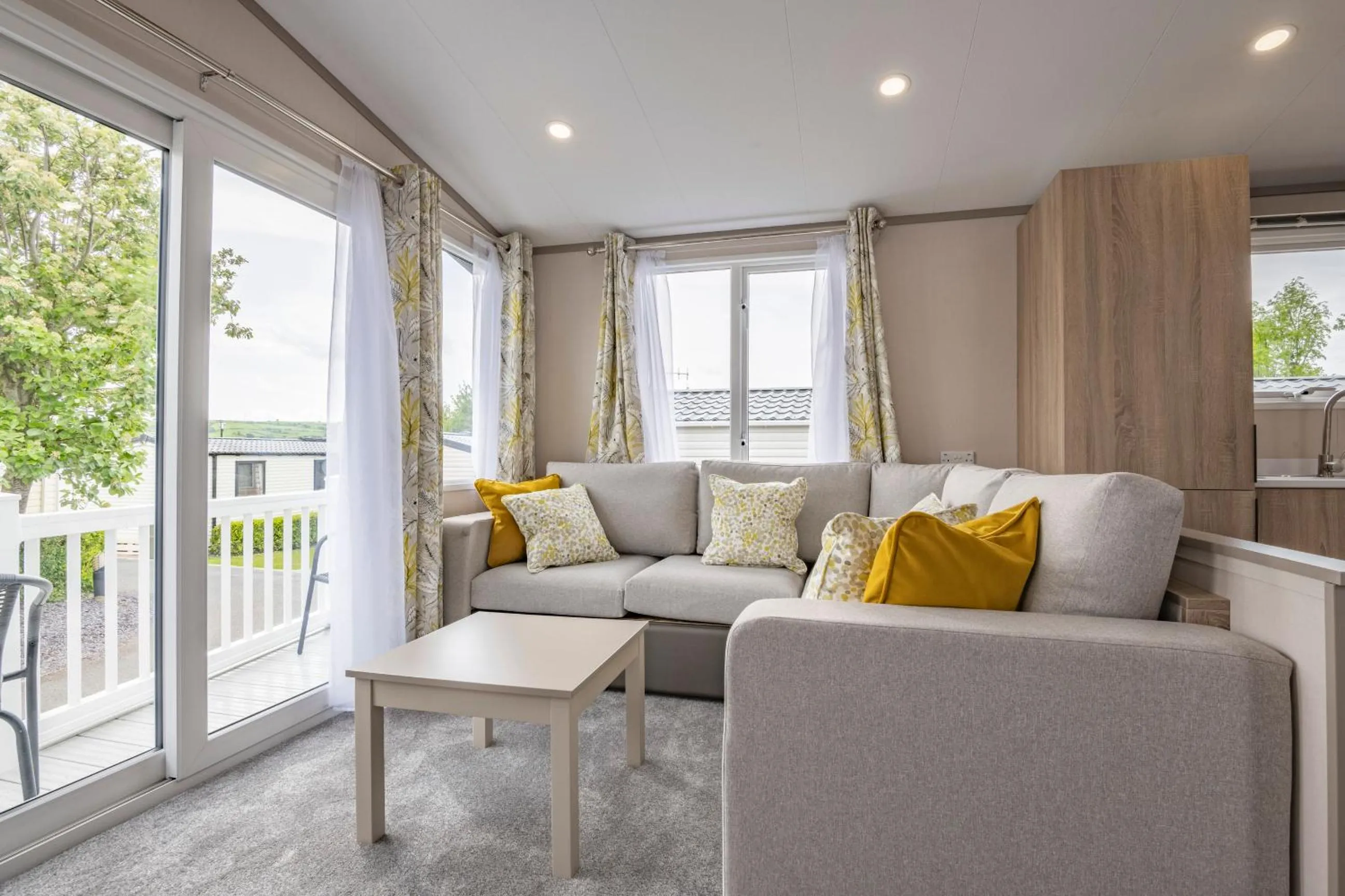 Living room in Tan Rallt Holiday Park & Spa