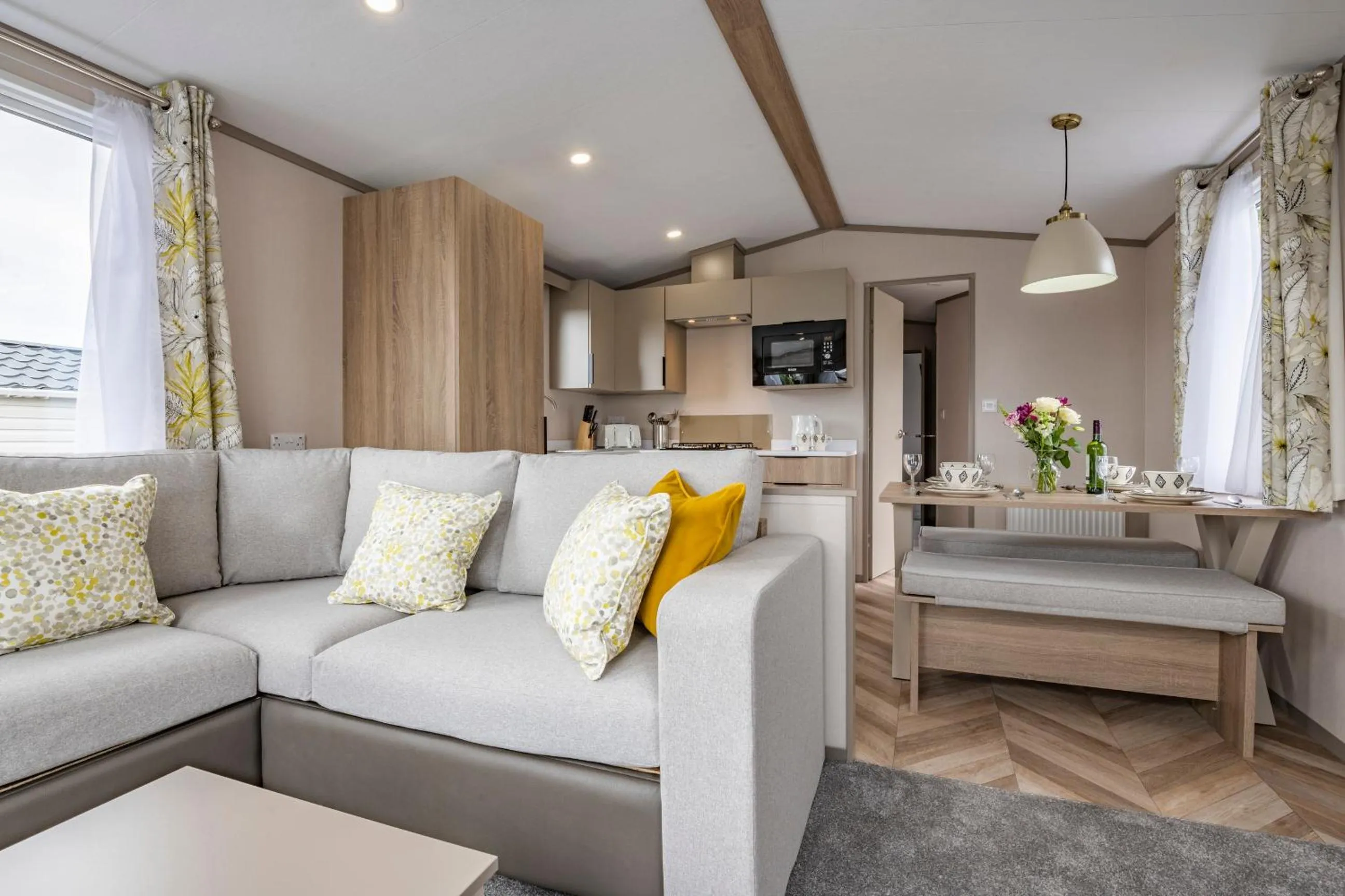 Living room in Tan Rallt Holiday Park & Spa