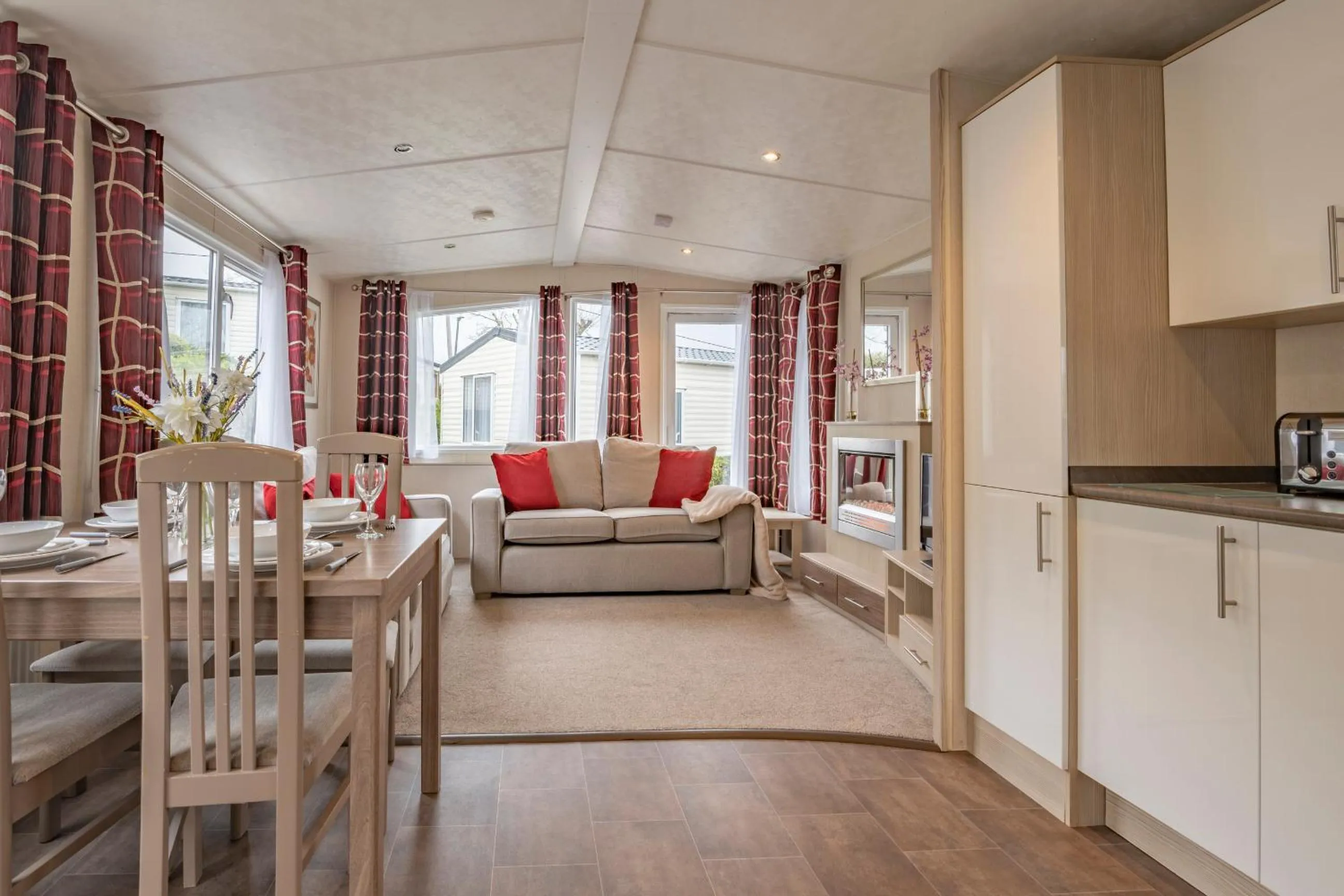 Living room in Tan Rallt Holiday Park & Spa