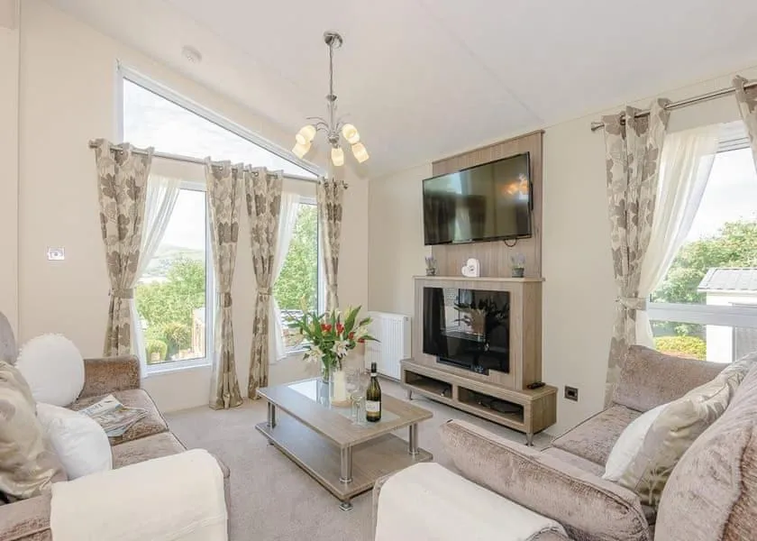 TV and multimedia in Tan Rallt Holiday Park & Spa