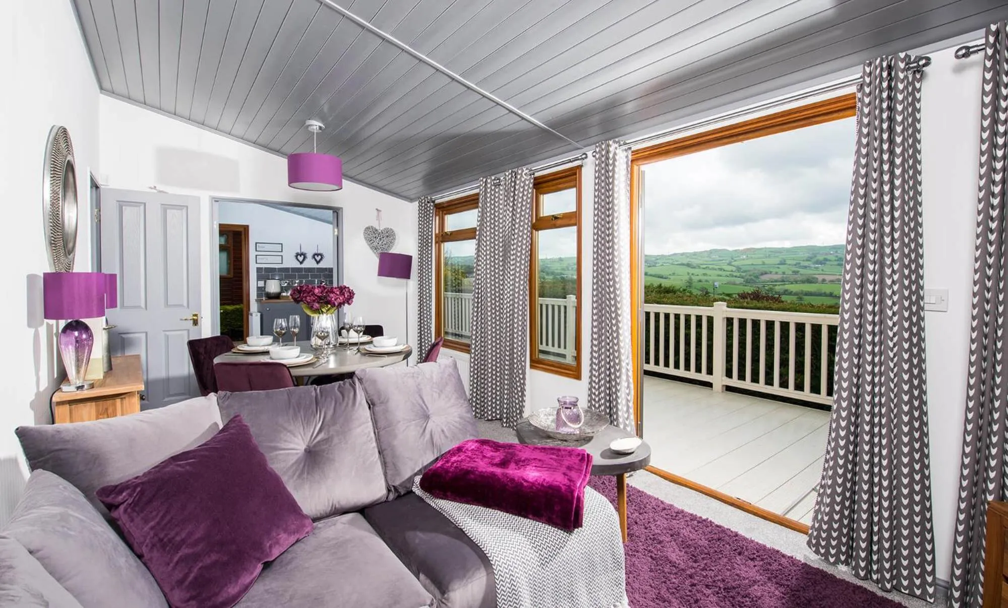 Living room in Tan Rallt Holiday Park & Spa