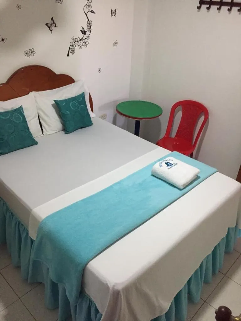 Bed in Hotel Monaco De Riohacha