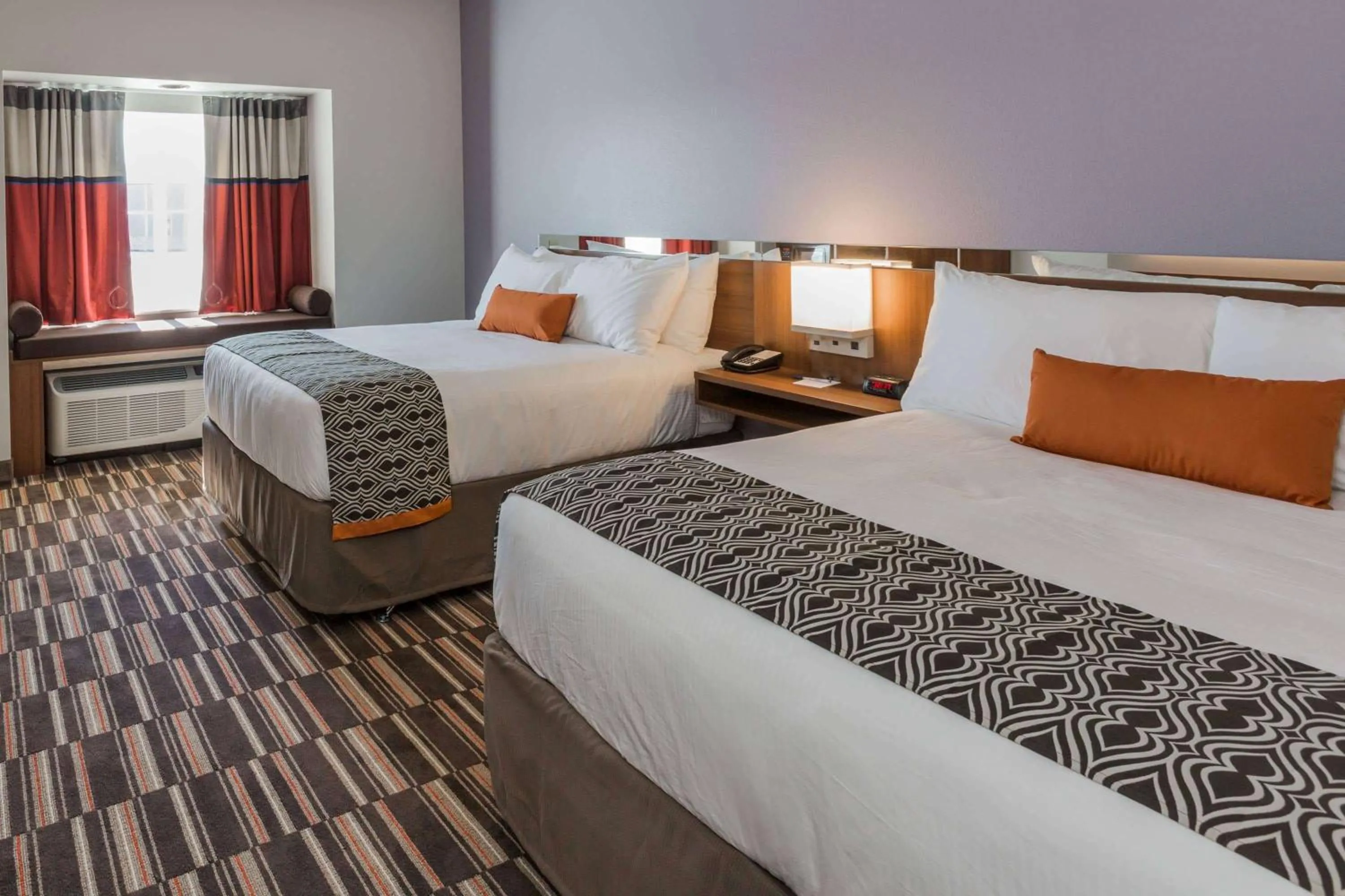 Photo of the whole room, Bed in Microtel Inn & Suites by Wyndham Tioga