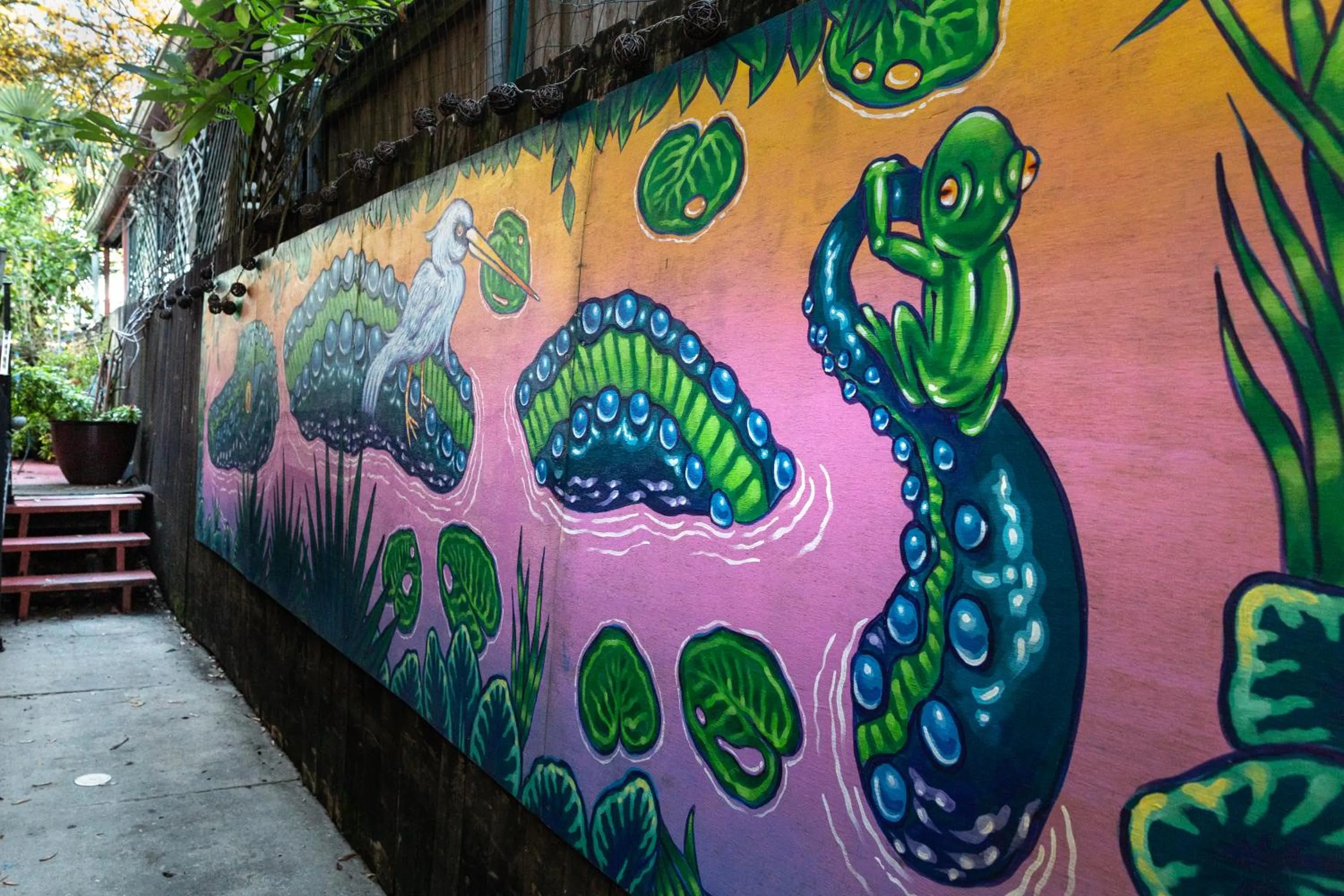 Decorative detail in The Blue60 Marigny Inn