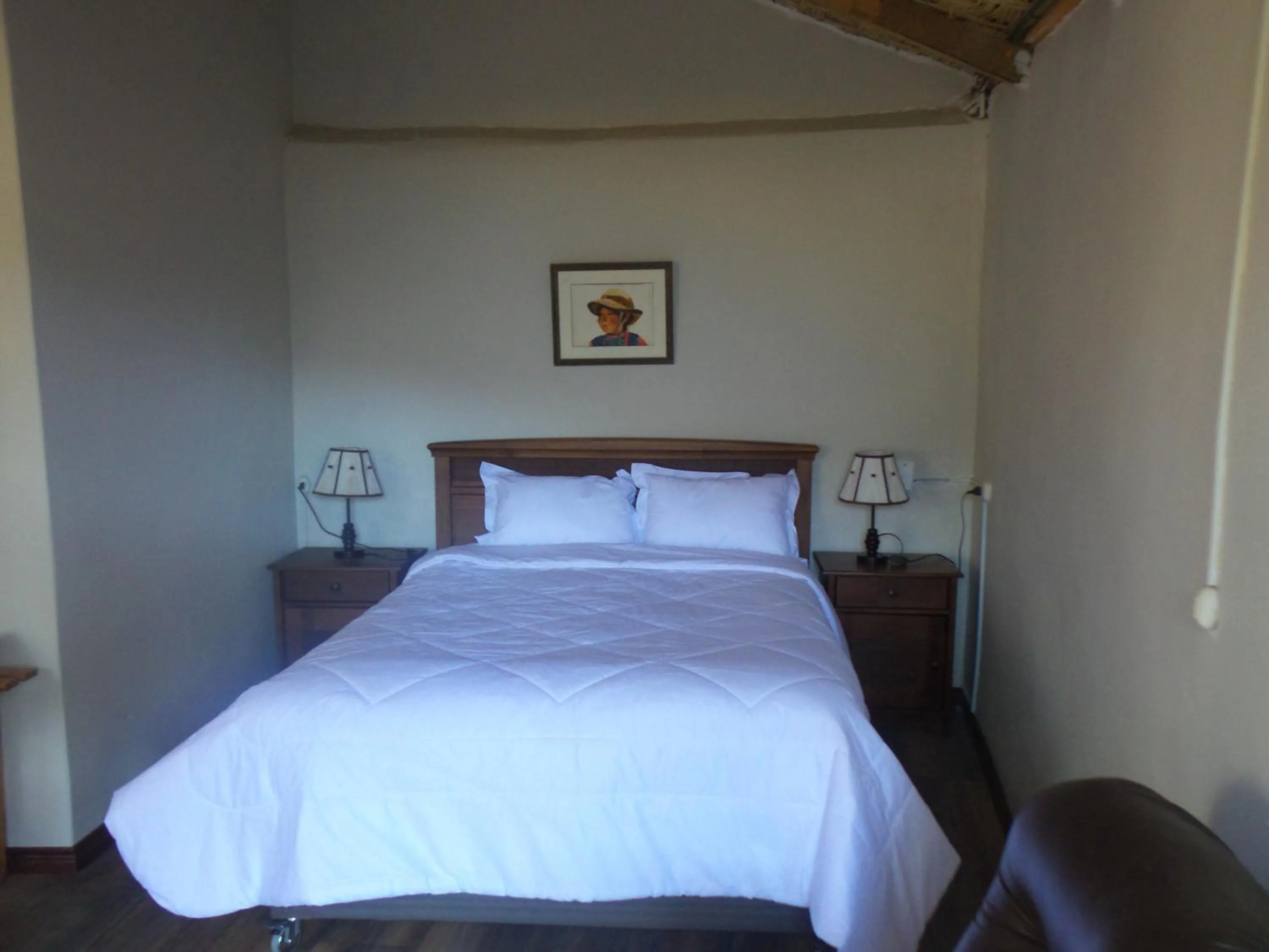Photo of the whole room, Bed in La Casa de Santiago Hotel